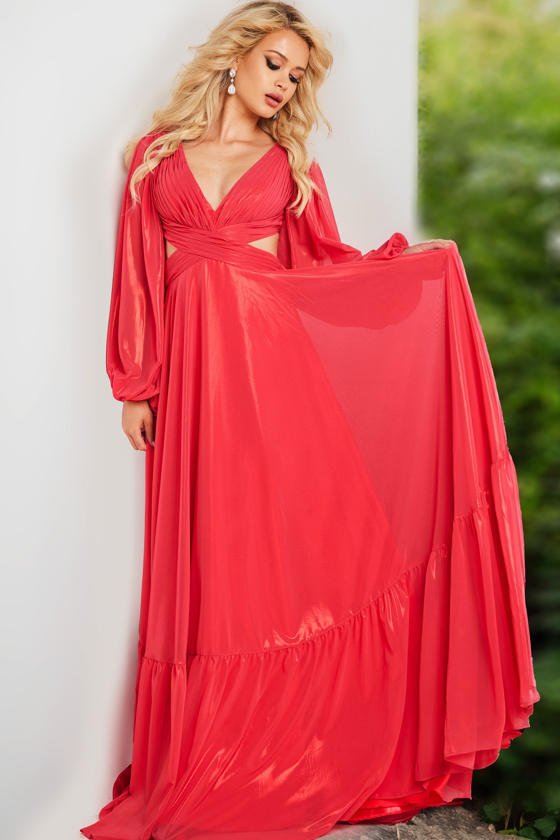 Jovani 26247 Long Sleeve Maxi Dress B Chic Fashions Jovani 26247 Long Sleeve Maxi Dress B Chic Fashions