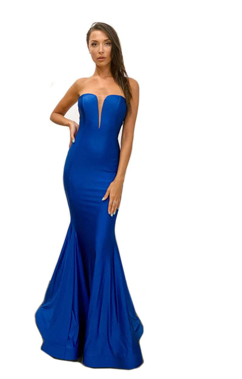 blue dress for baby girl Jessica Angel 328 – B Chic Fashions