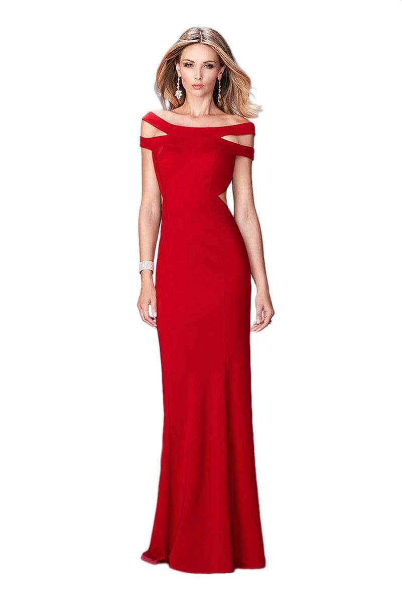 La Femme 22728 (ONLY SIZE 2 RED) - B Chic Fashions