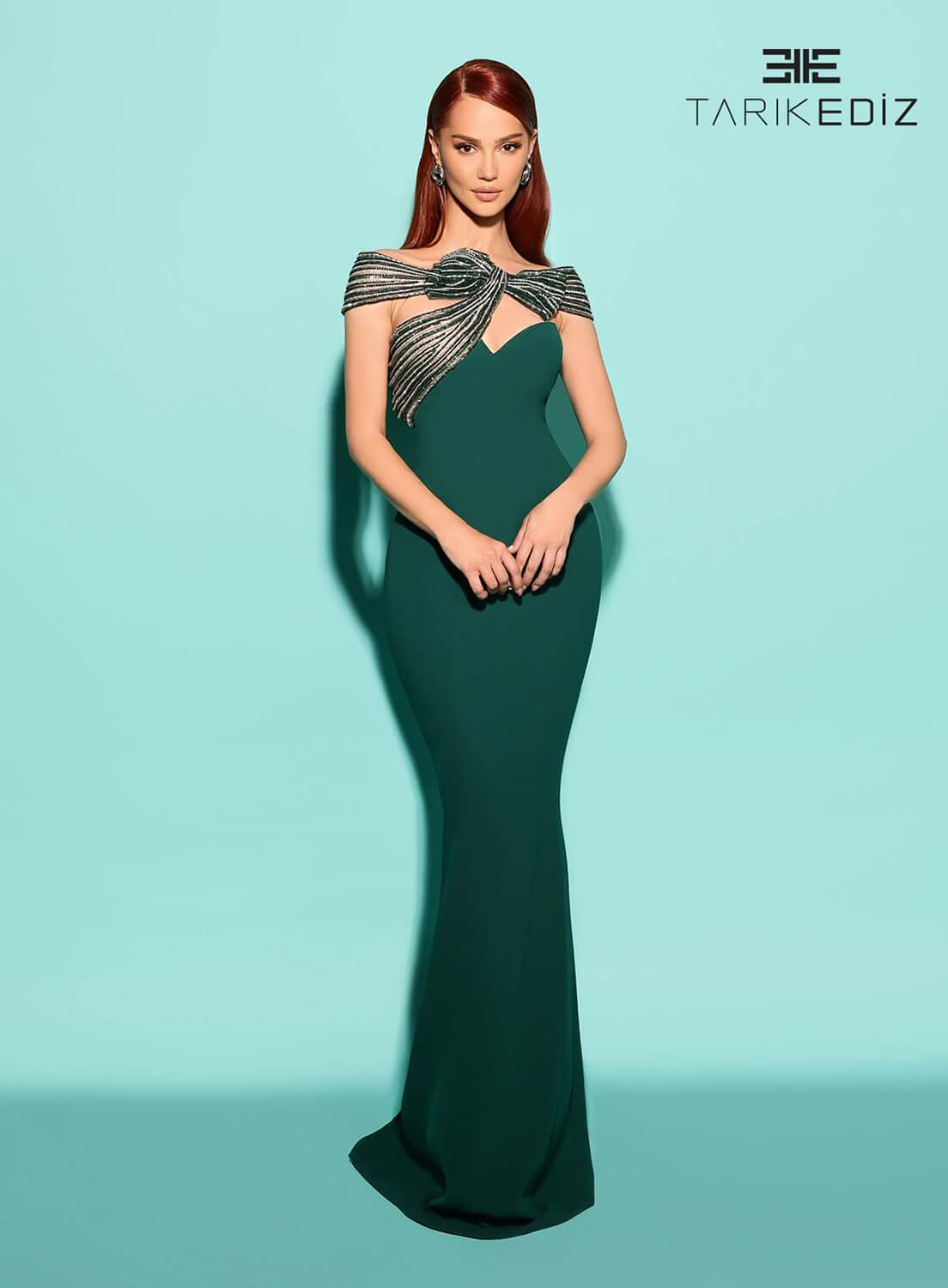 Shop Tarik Ediz 98562 Crepe Fabric Strapless Neckline Column Fitted Long Dress B Chic Fashions Shop Tarik Ediz 98562 Crepe Fabric Strapless Neckline Column Fitted Long Dress B Chic Fashions
