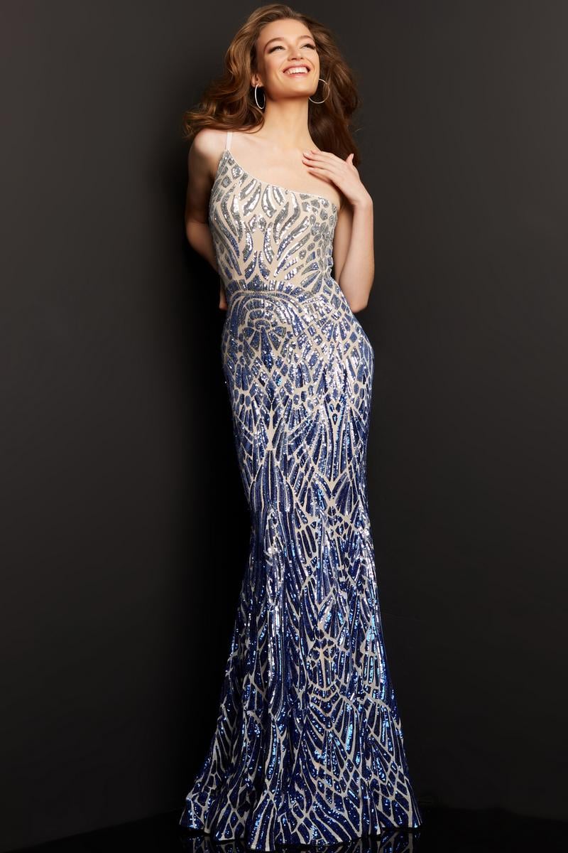 Jovani 06469 B Chic Fashions Long Dress Evening Gowns