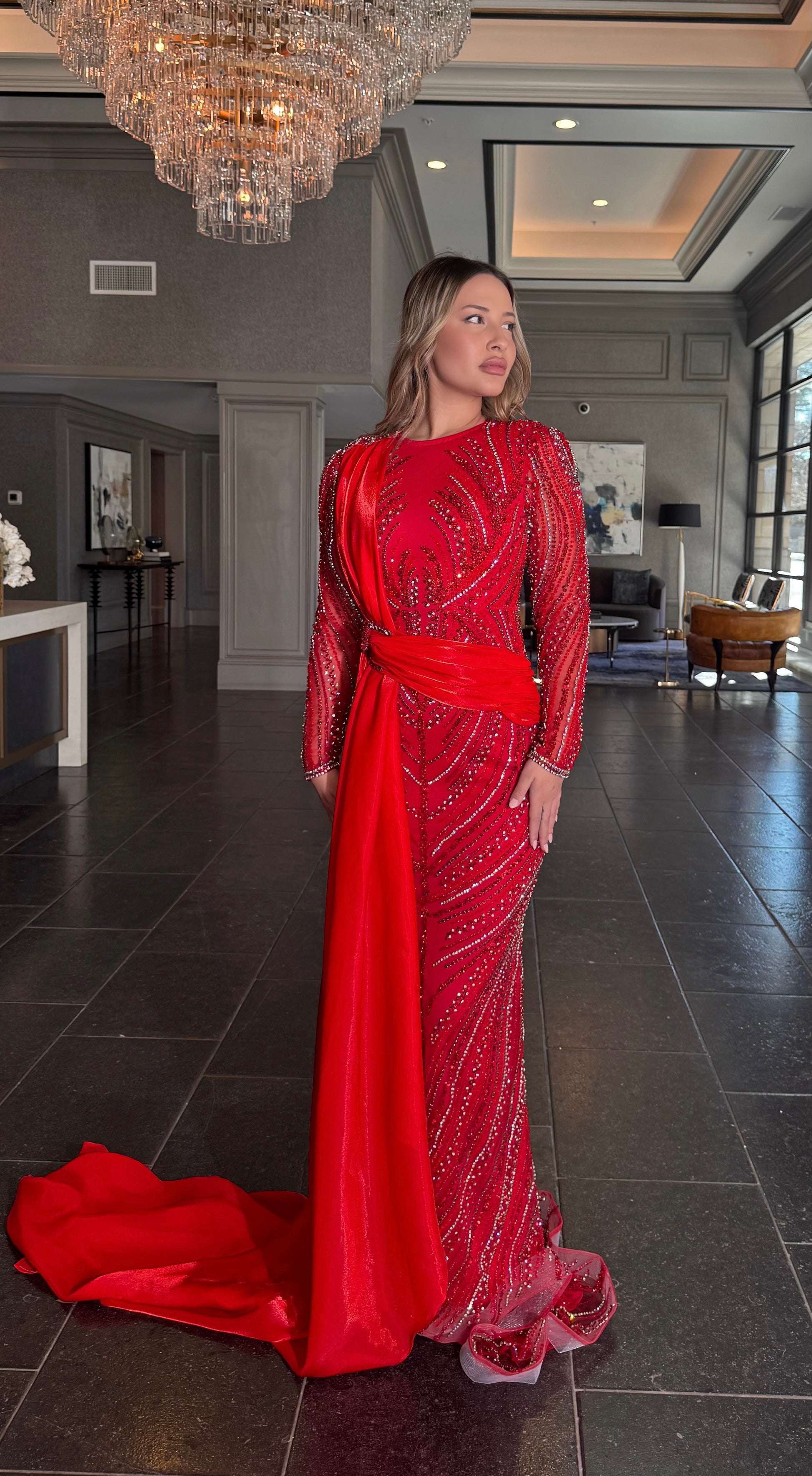 sequin modest dress Modest Evening Gowns - Modest Party Dresses