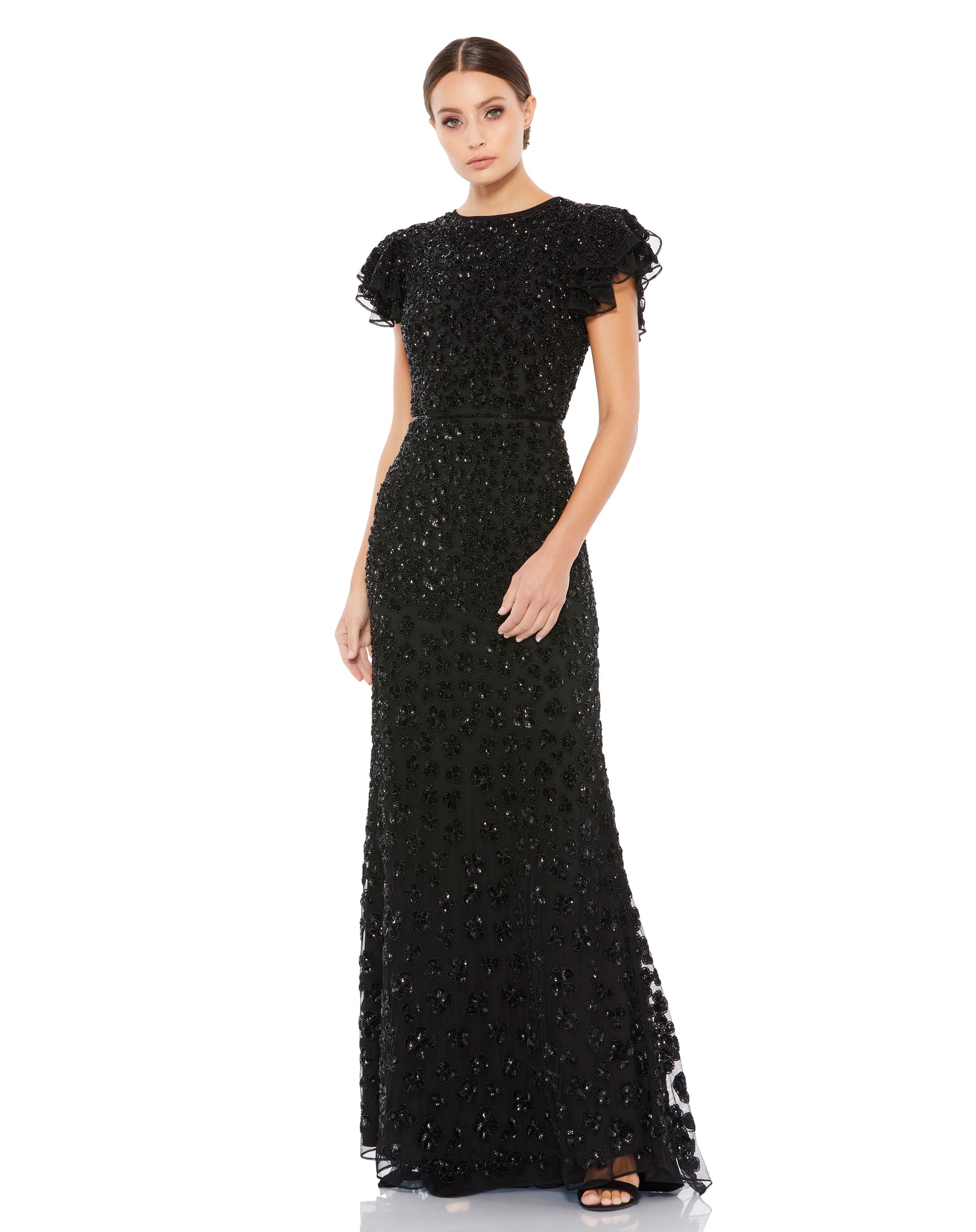 Mac Duggal 10748 B Chic Fashions Long Dress Evening Gowns