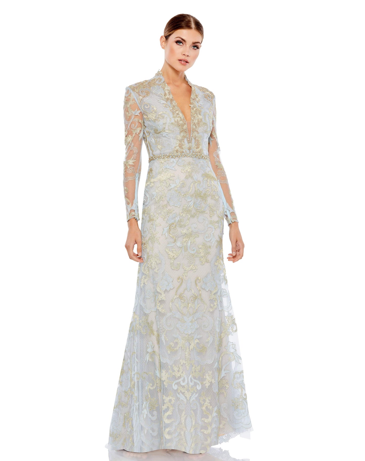 Mac Duggal 11165 B Chic Fashions Long Dress Evening Gowns