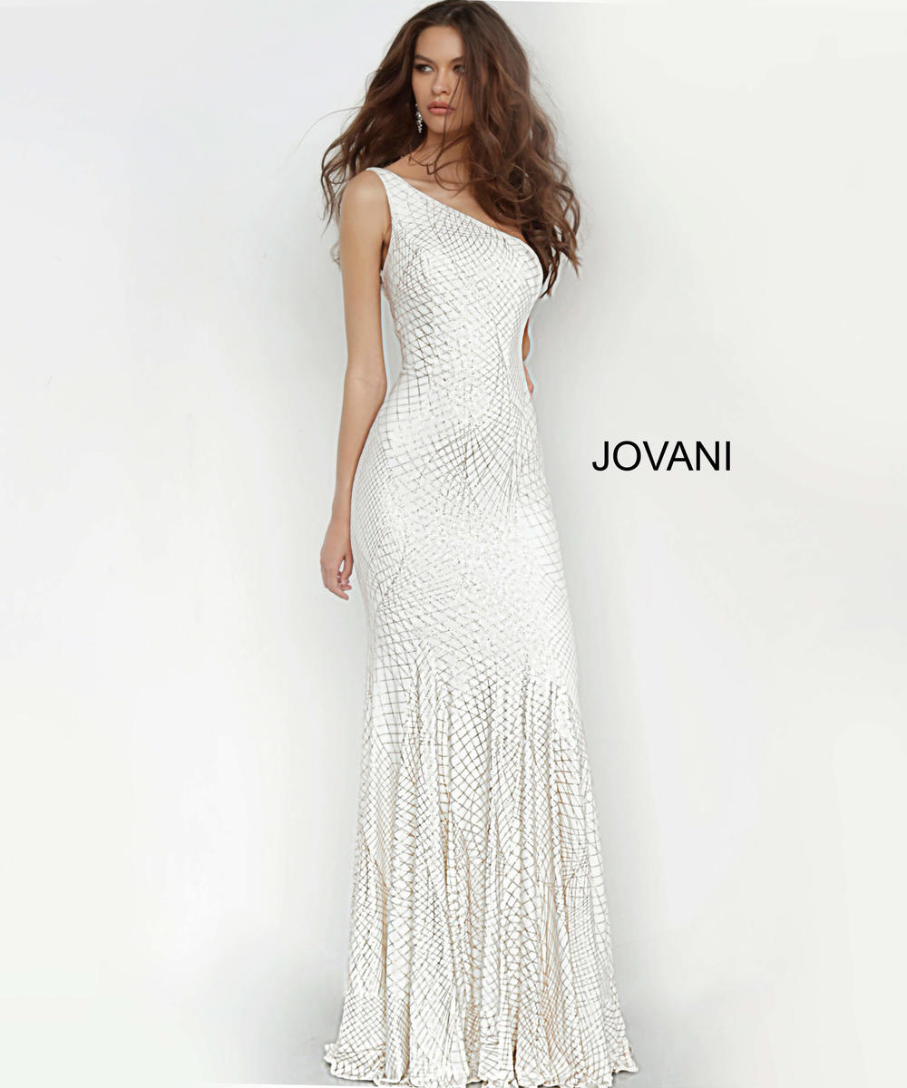 Jovani 1119 One Shoulder Fitted Jovani Prom Dress