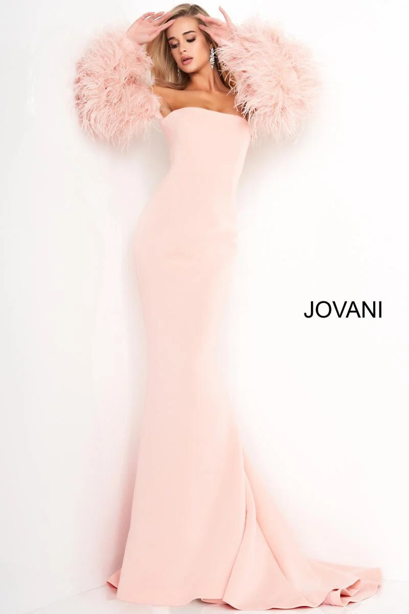 Jovani 1226 Scuba Informal Bridal Gown