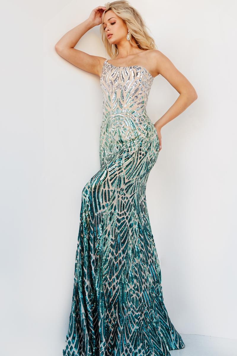 Jovani 06469 B Chic Fashions Long Dress Evening Gowns