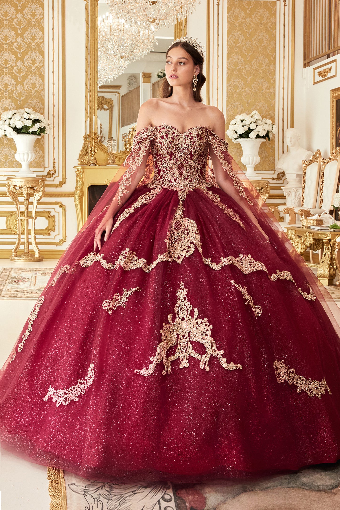 Cinderella Divine 15711 B Chic Fashions Long Dress Evening Gowns