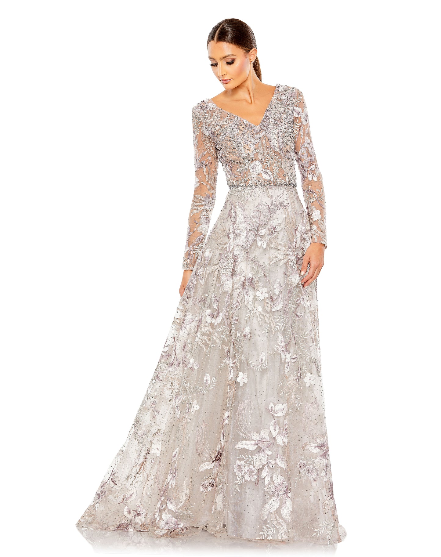 Mac Duggal 20214 B Chic Fashions Long Dress Evening Gowns