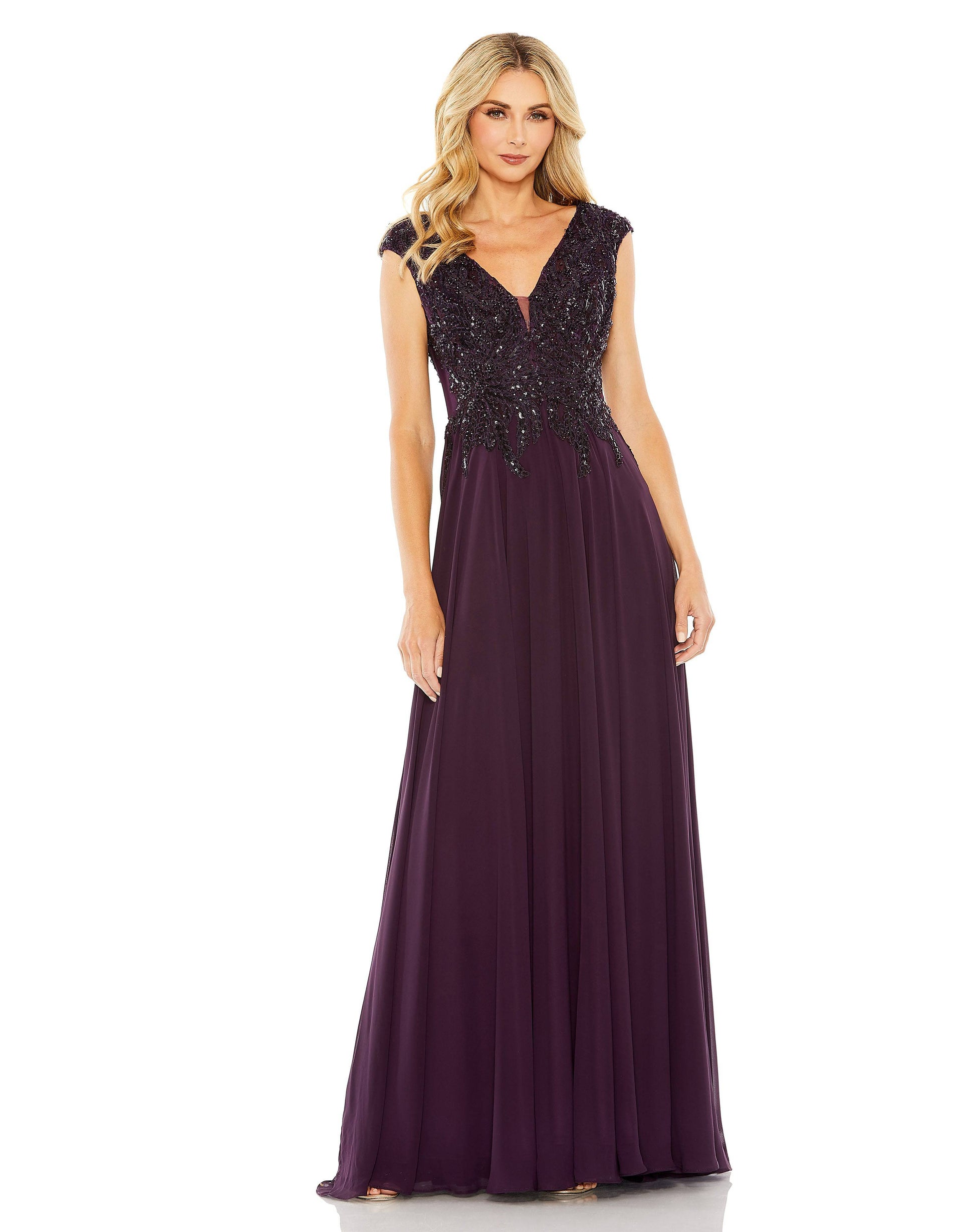 mac duggal purple dress Mac Duggal 20264 – B Chic Fashions