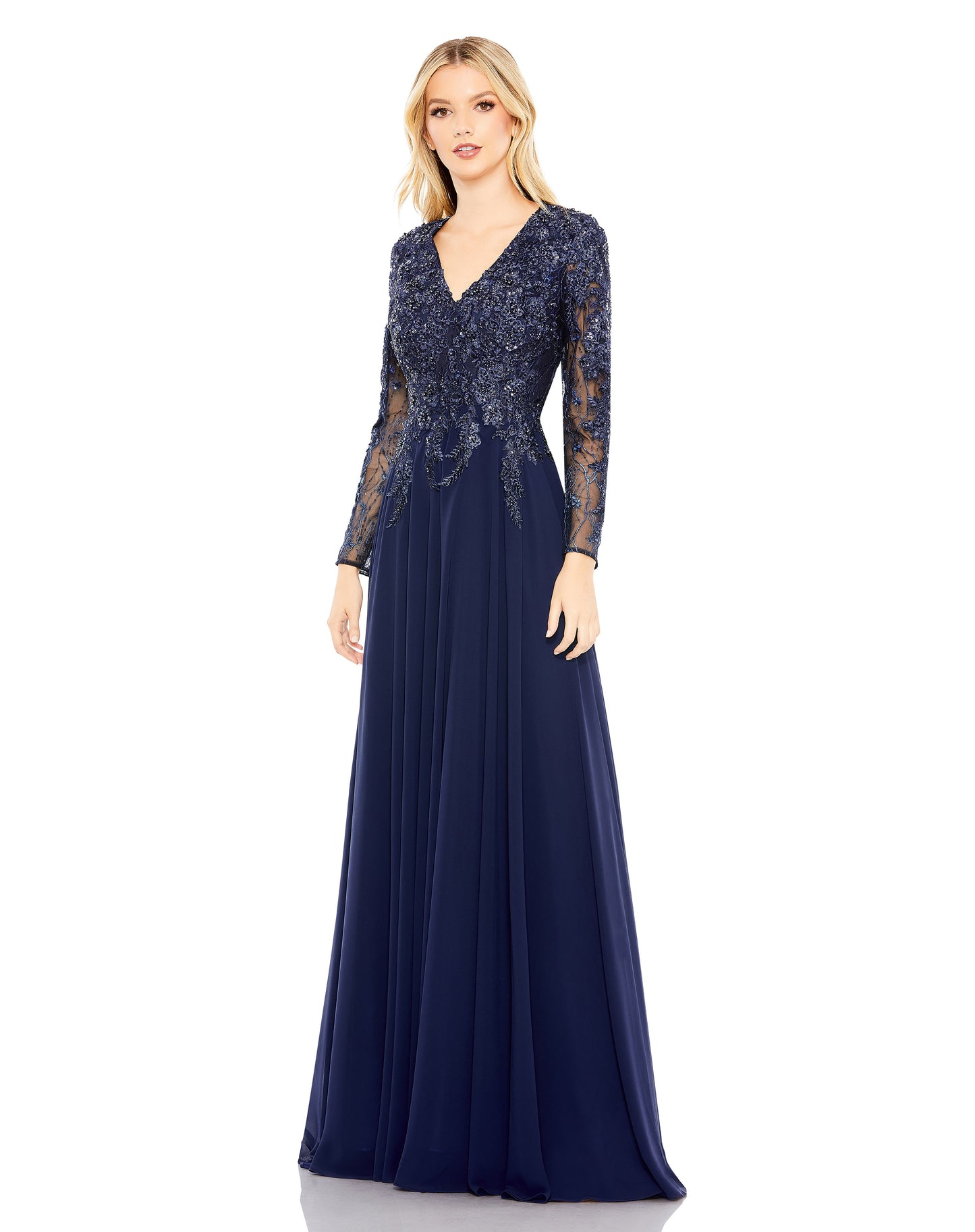 Mac Duggal 20388 B Chic Fashions Long Dress Evening Gowns