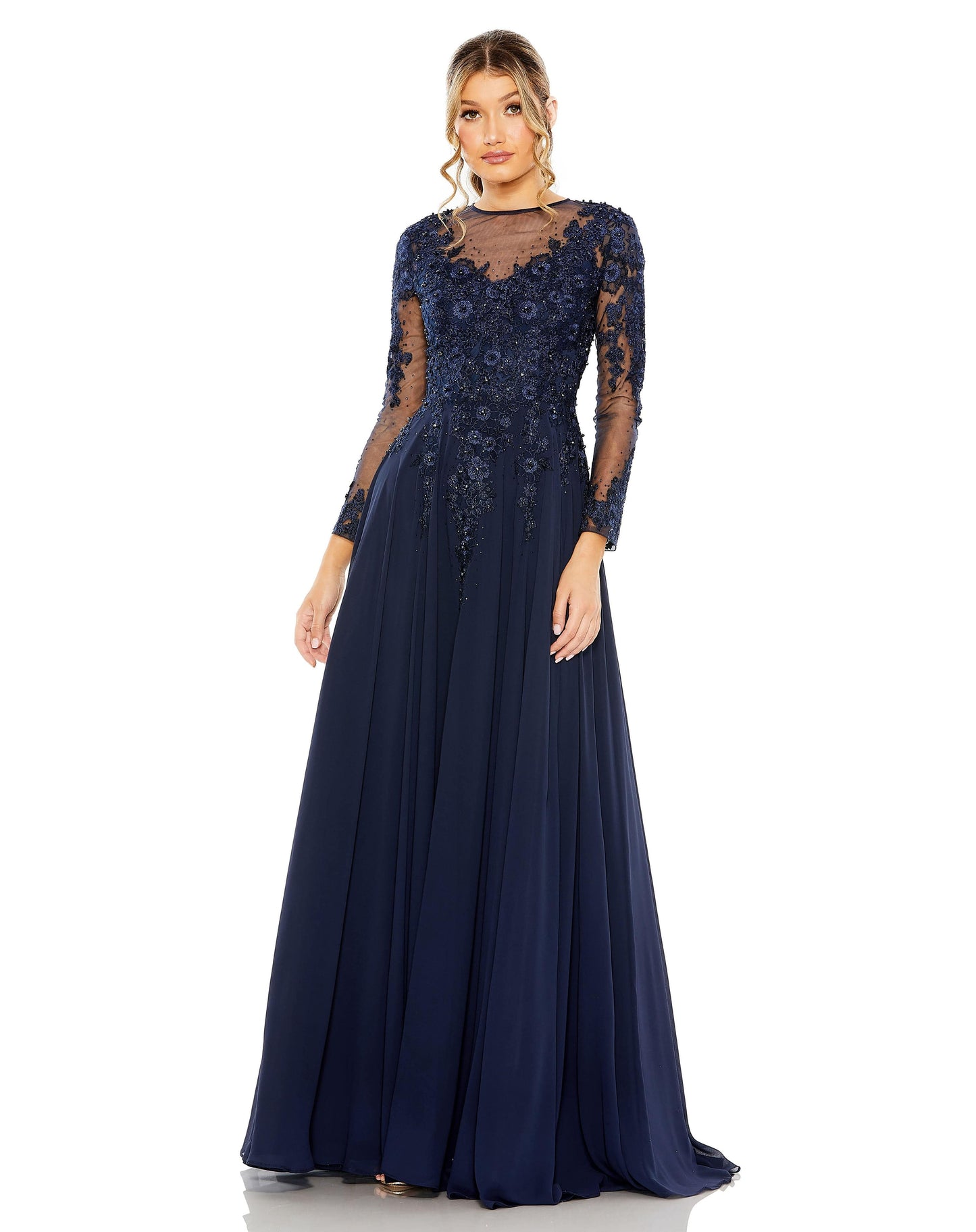 Mac Duggal 20478 B Chic Fashions Long Dress Evening Gowns