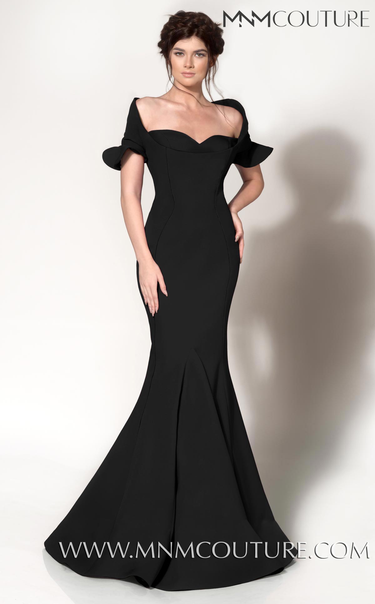 MNM Couture 2144A B Chic Fashions Long Dress Evening Gowns