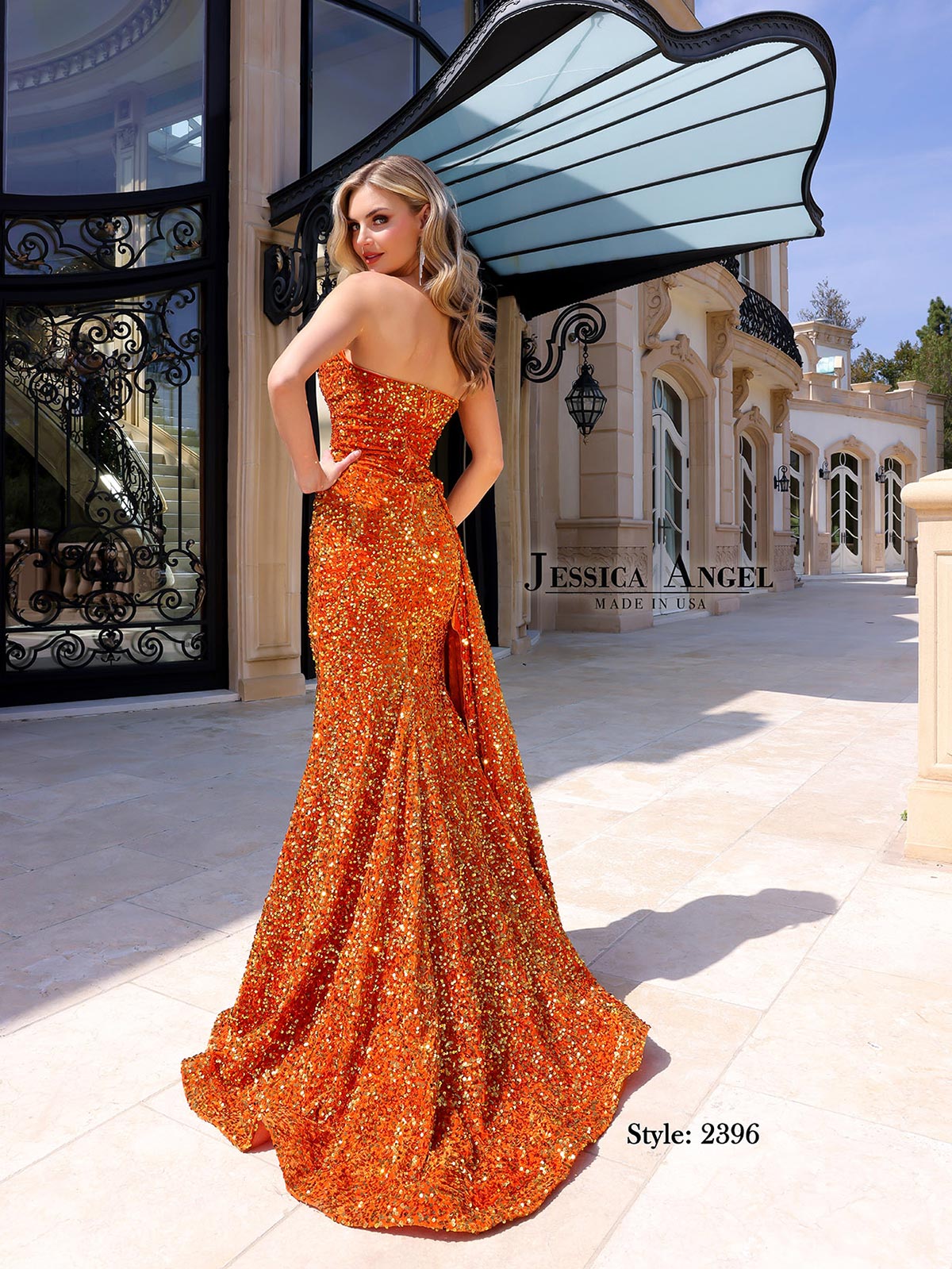Red Velvet Angel Velvet Dress Jessica Angel Style JA2396 Velvet Sequin With V-Neckline B Chic Red Velvet Angel Velvet Dress Jessica Angel Style JA2396 Velvet Sequin With V-Neckline B Chic