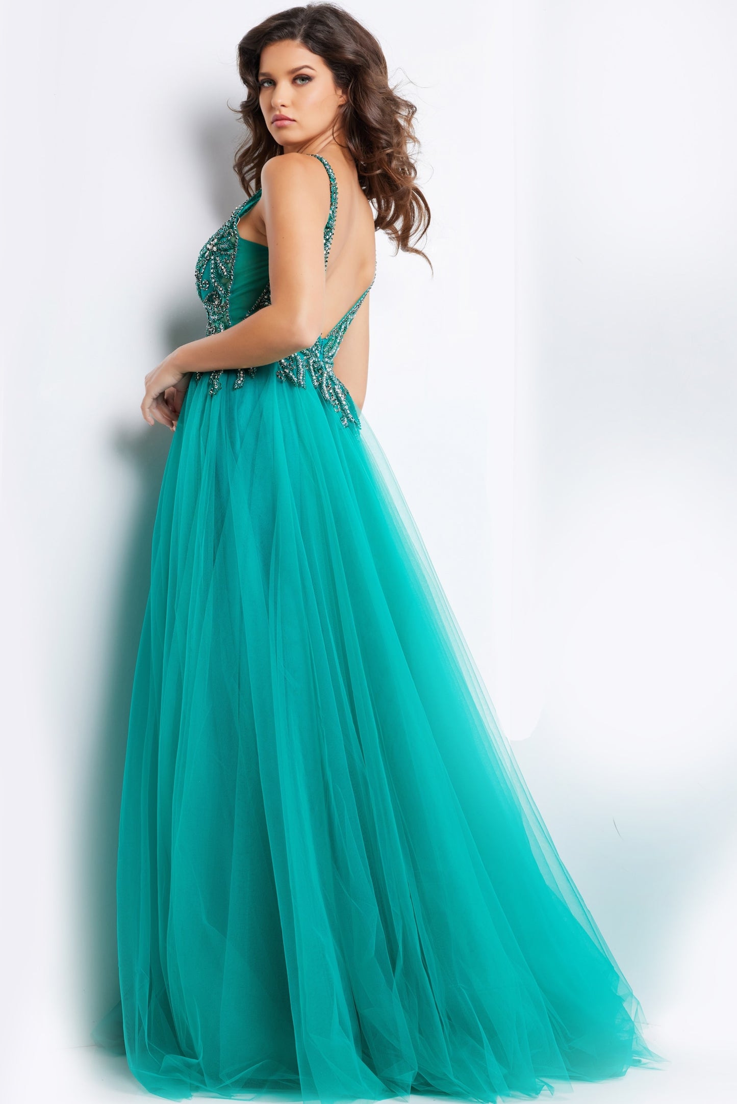 Jovani 23962 Embellished Bodice A line Gown