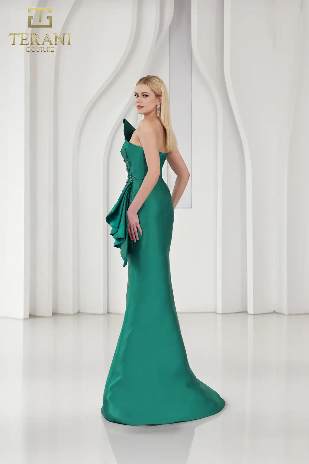 Terani Couture 251E4265 Asymmetric Sleeveless Trumpet Evening Dress B Chic Fashions Terani Couture 251E4265 Asymmetric Sleeveless Trumpet Evening Dress B Chic Fashions