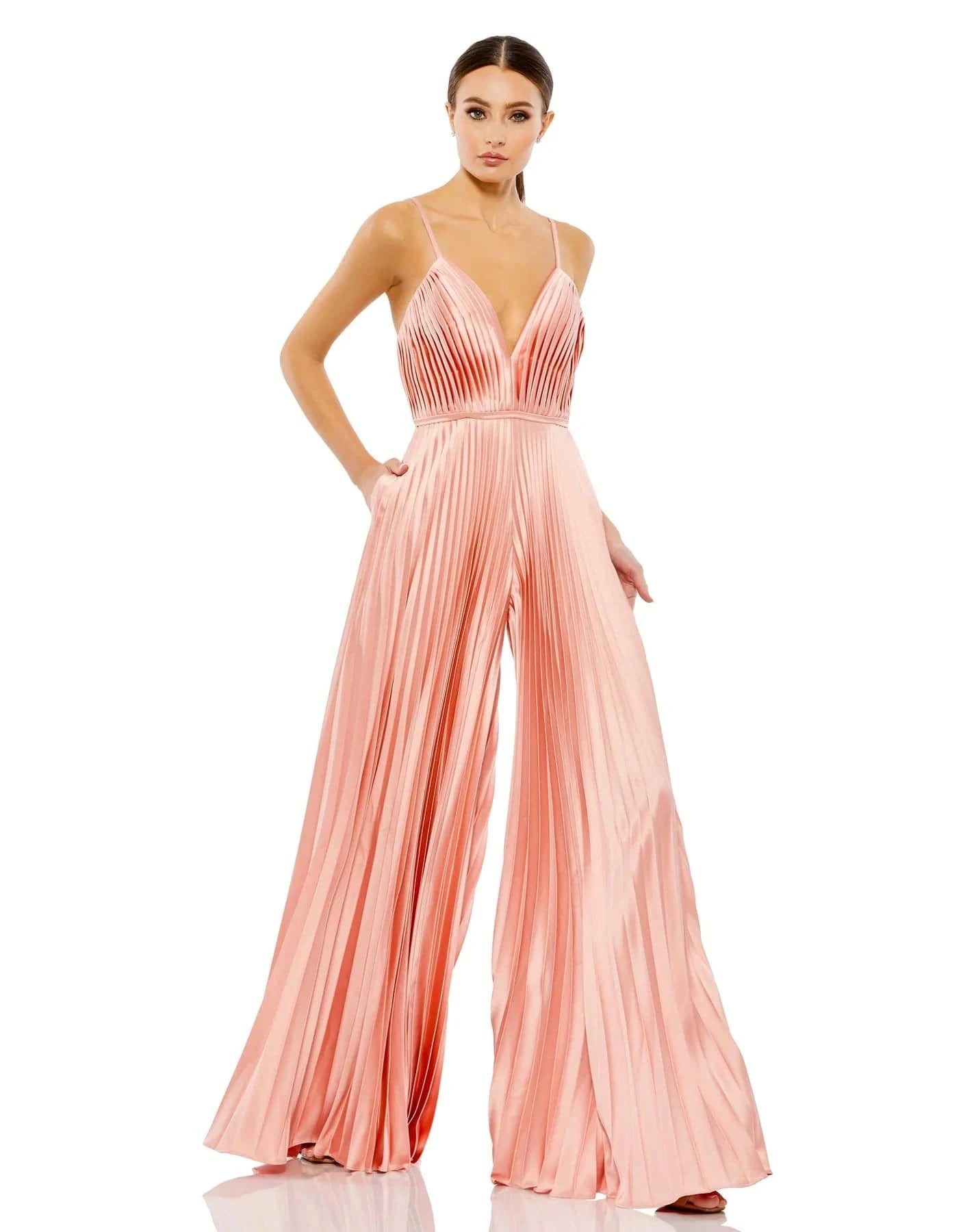 Mac Duggal 26319 B Chic Fashions Jumpsuit Dress Evening Gowns