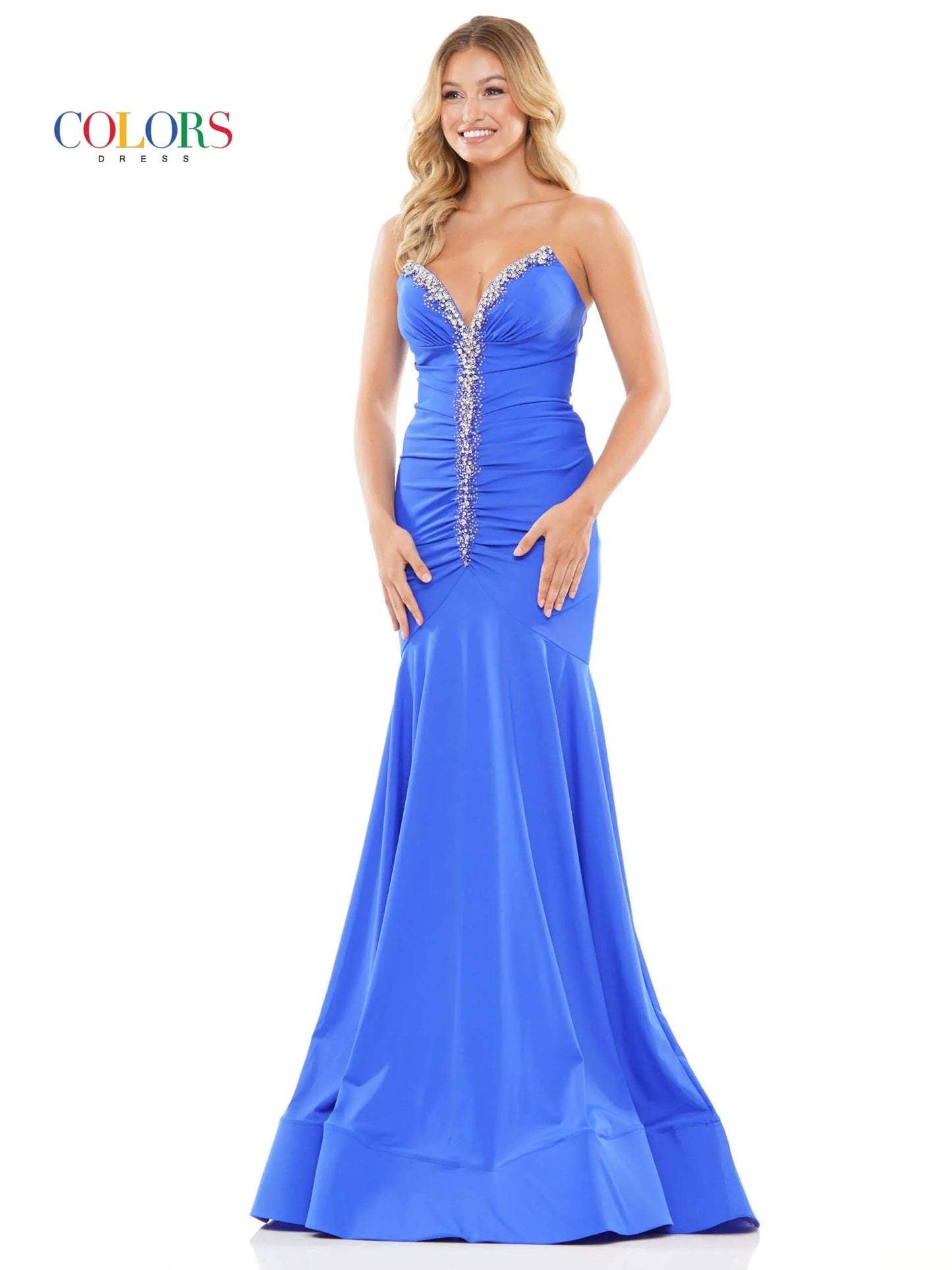 Colors Dress 3276 B Chic Fashions Long Dress Evening Gowns