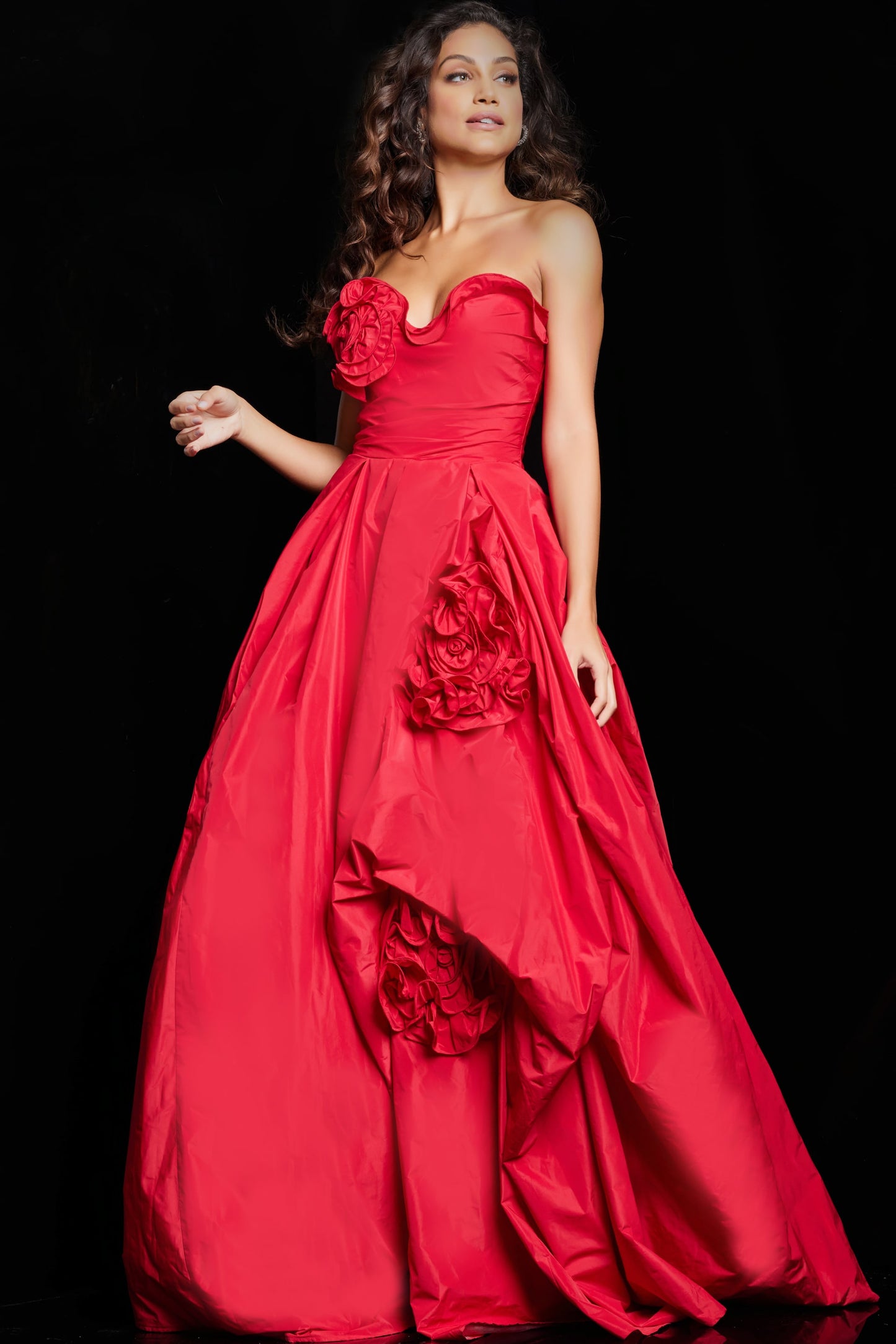 Jovani 37266 Strapless Ball Gown
