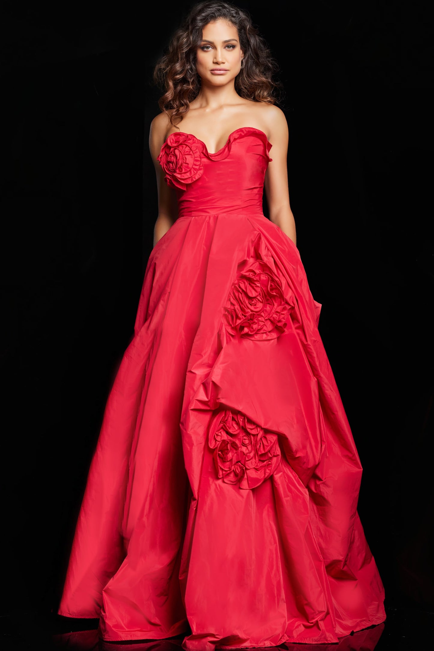 Jovani 37266 Strapless Ball Gown