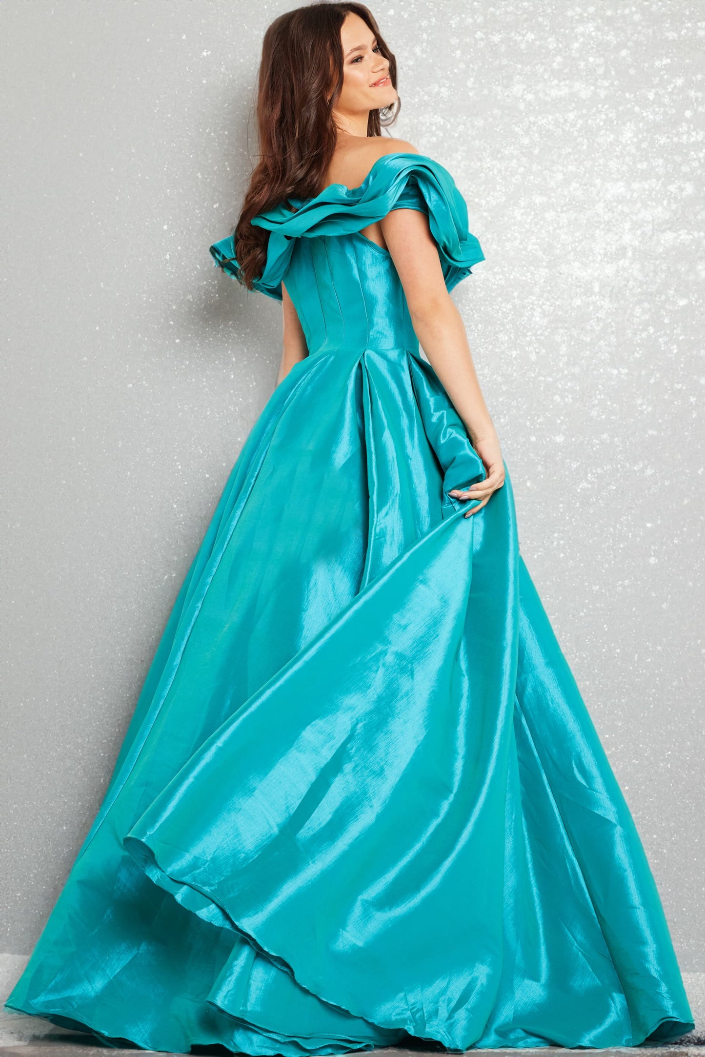 Jovani 37476 Off the Shoulder Ballgown
