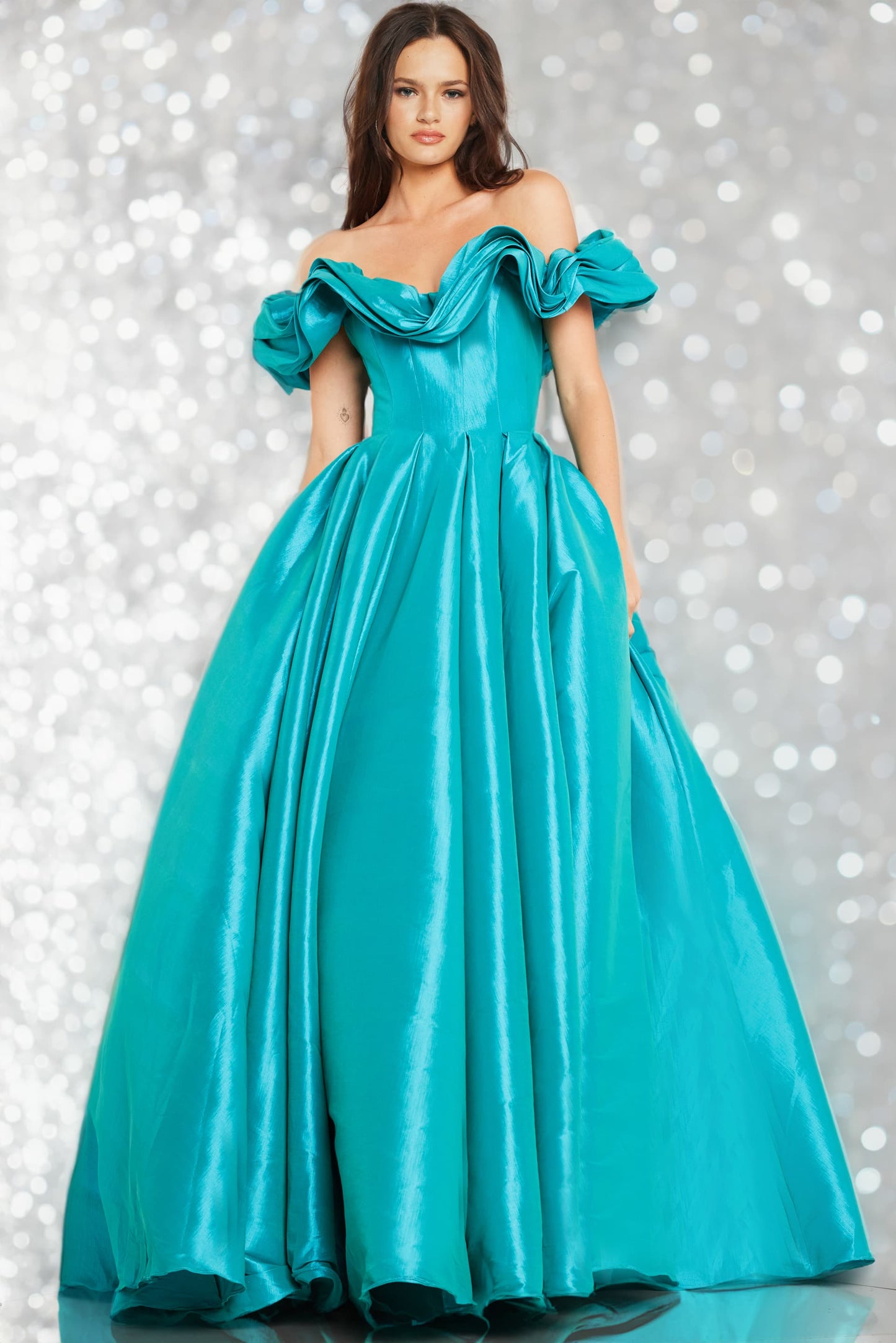 Jovani 37476 Off the Shoulder Ballgown