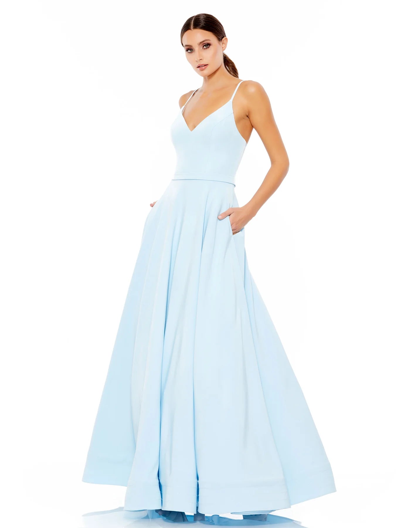 Mac Duggal 48855 B Chic Fashions Long Dress Evening Gowns