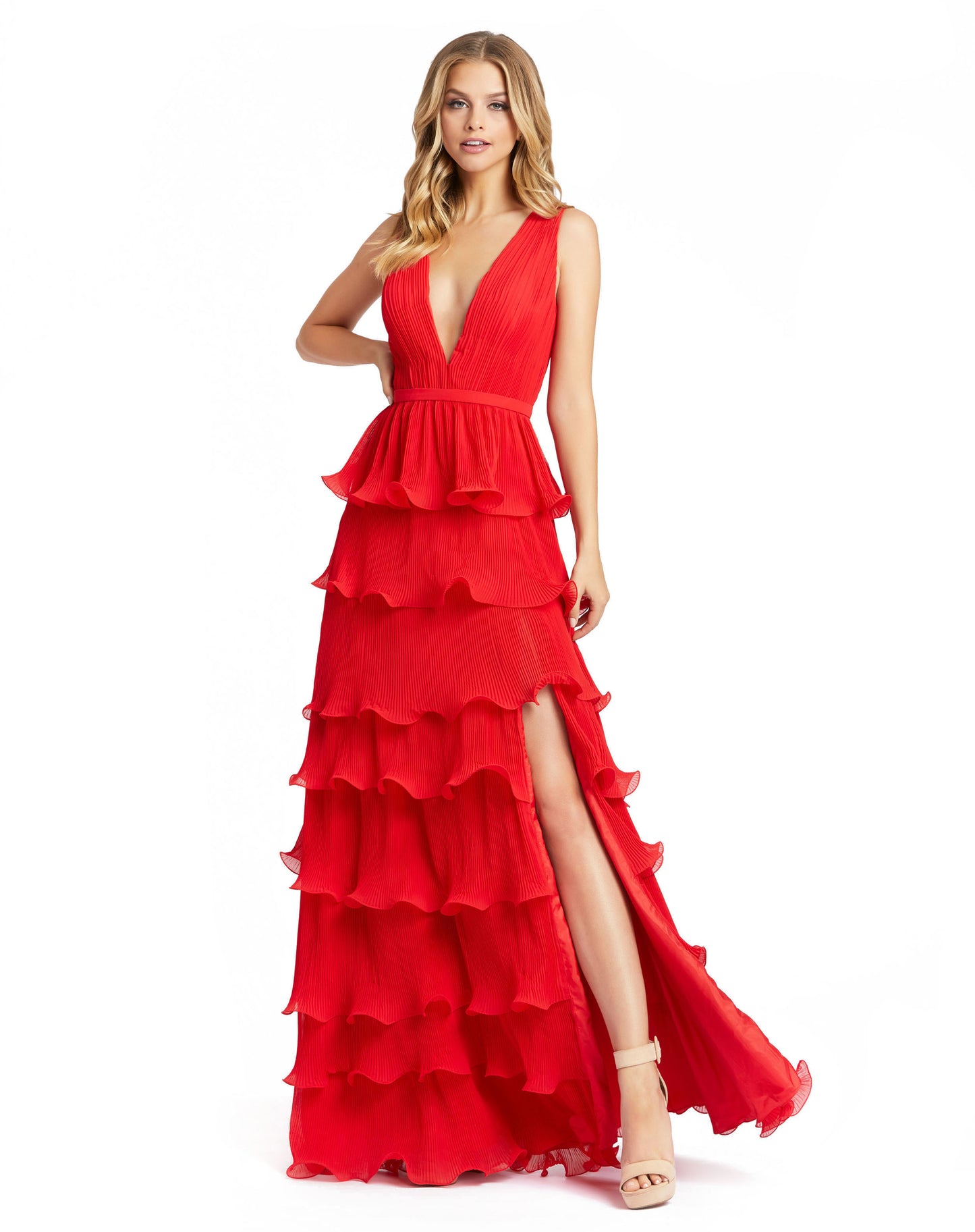 Mac Duggal 49054 B Chic Fashions Long Dress Evening Gowns