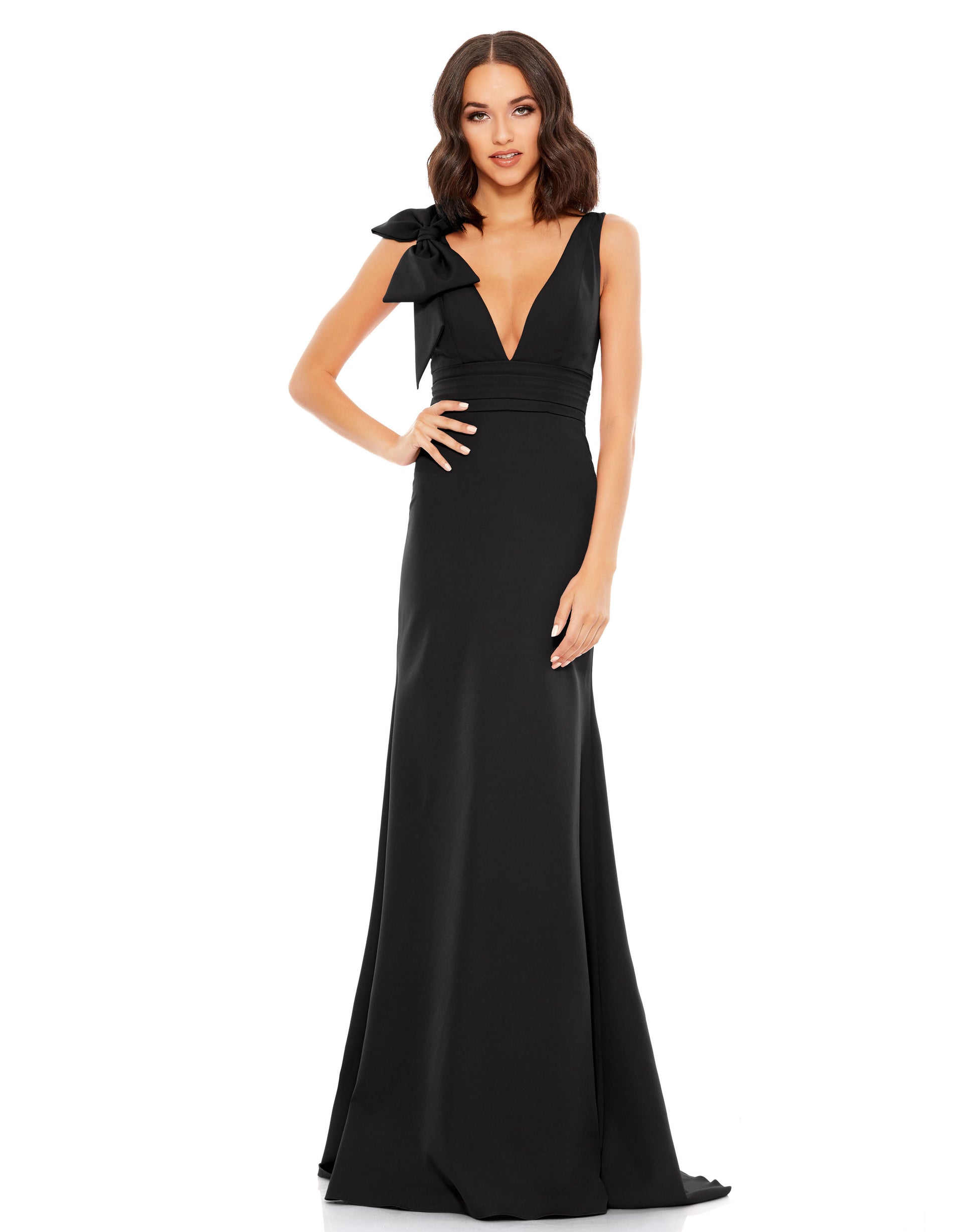 Mac Duggal 49454 B Chic Fashions Long Dress Evening Gowns