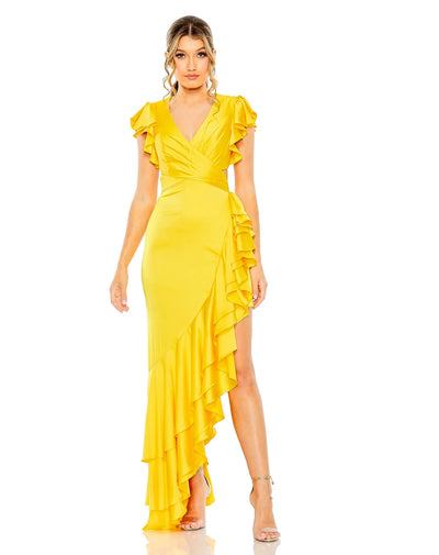 Mac Duggal 49529 B Chic Fashions High Low Dress Evening Gowns