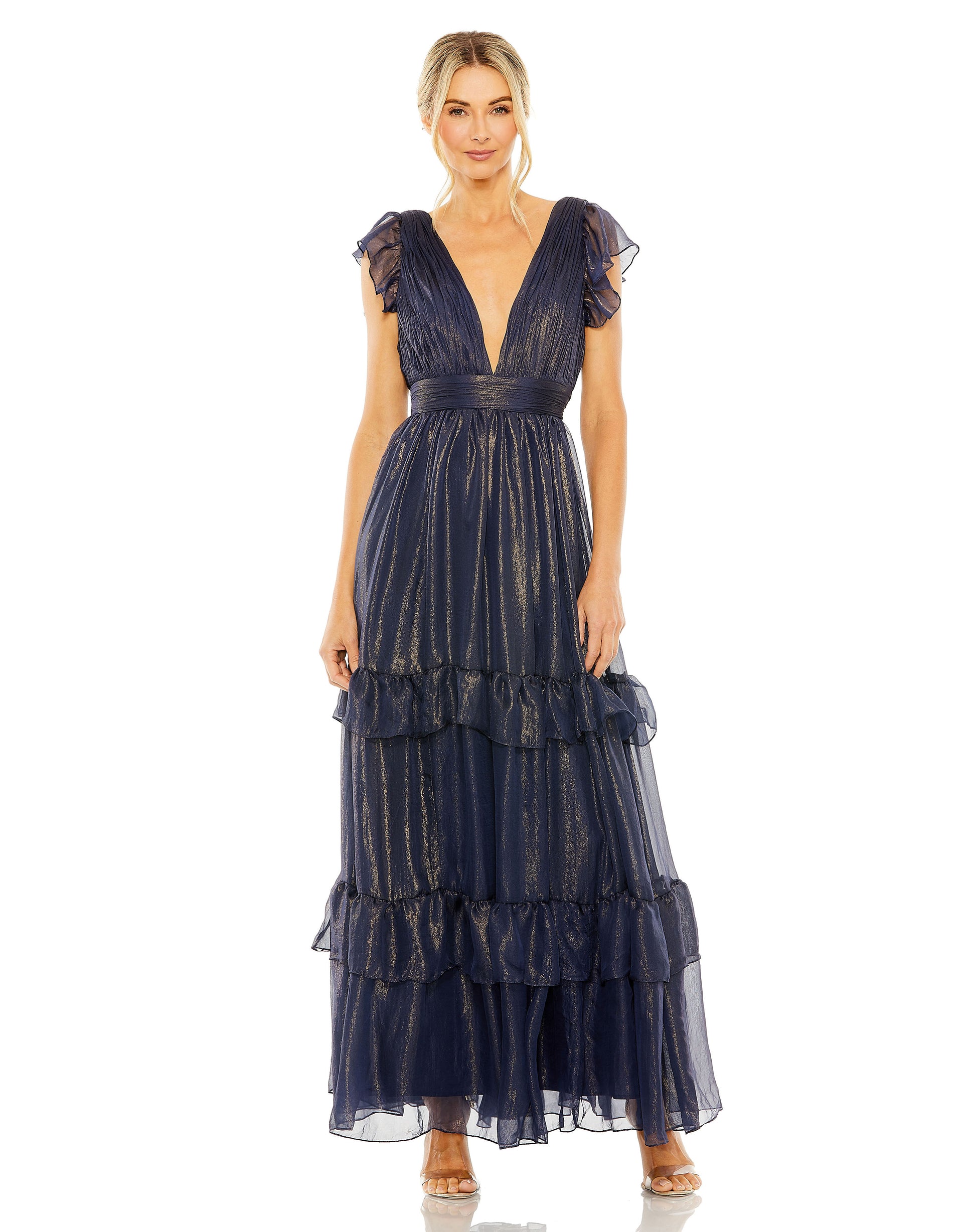 Mac Duggal 49742 B Chic Fashions Long Dress Evening Gowns