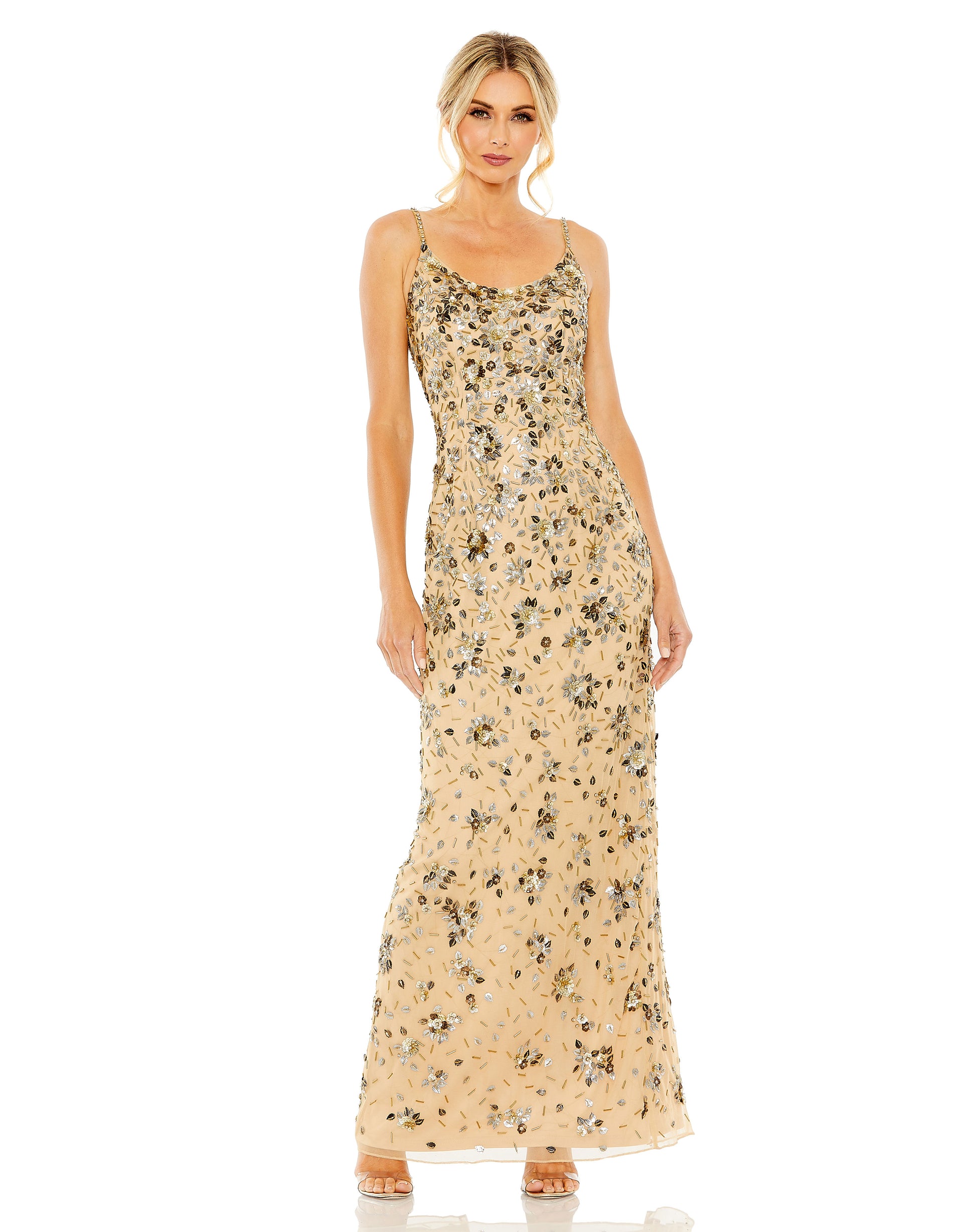 Mac Duggal 5477 B Chic Fashions Long Dress Evening Gowns