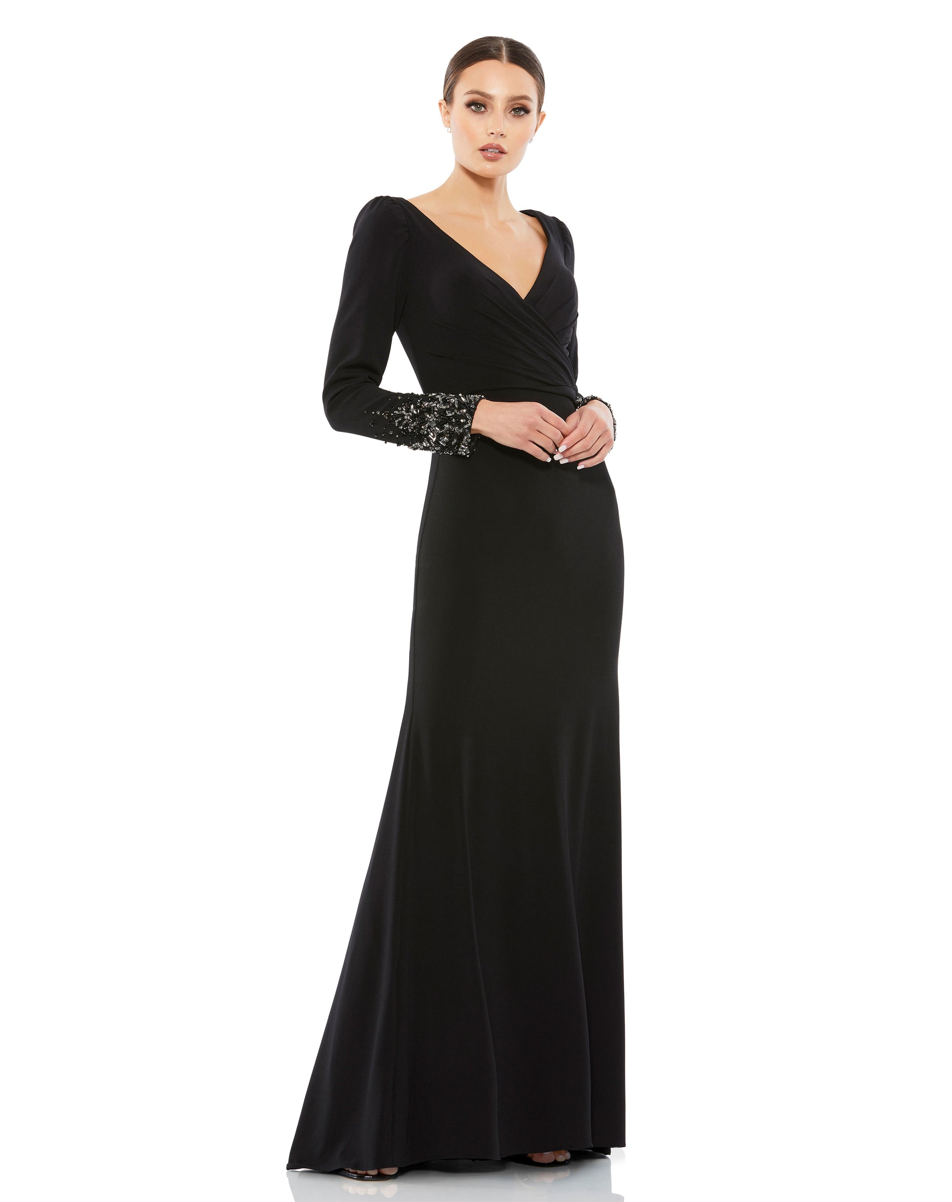 Mac Duggal 55712 B Chic Fashions Long Dress Evening Gowns