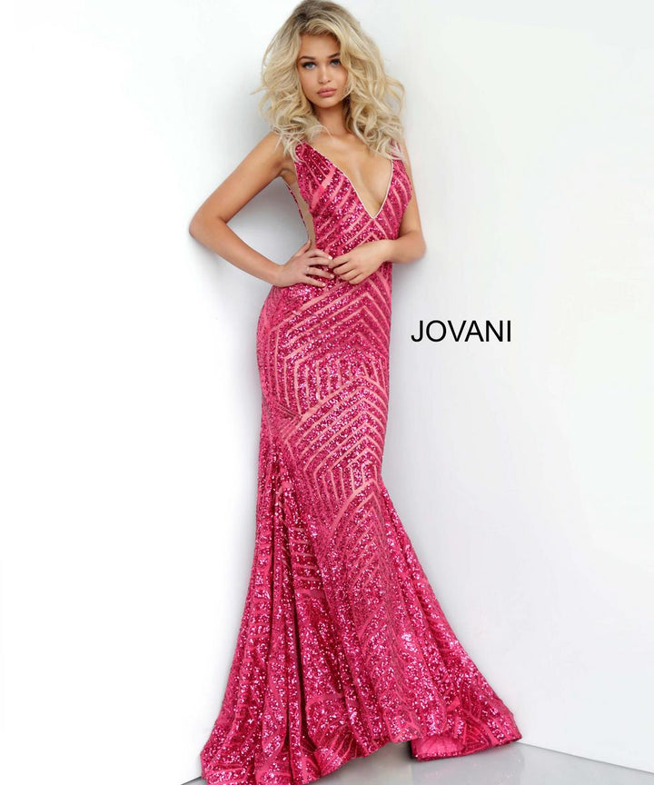 Jovani 59762 B Chic Fashions Long Dress Evening Gowns