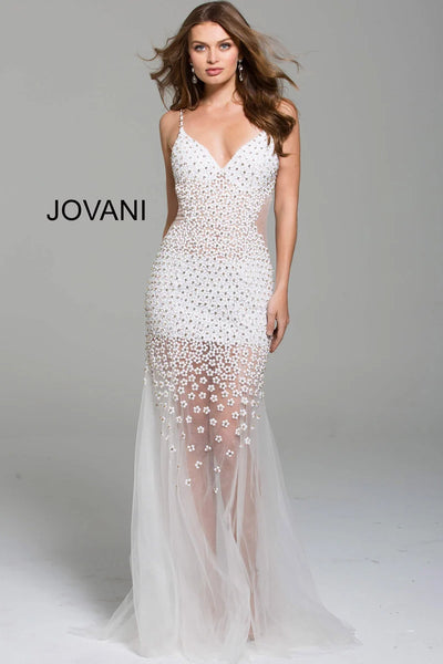 Jovani 60695 B Chic Fashions Long Dress Evening Gowns