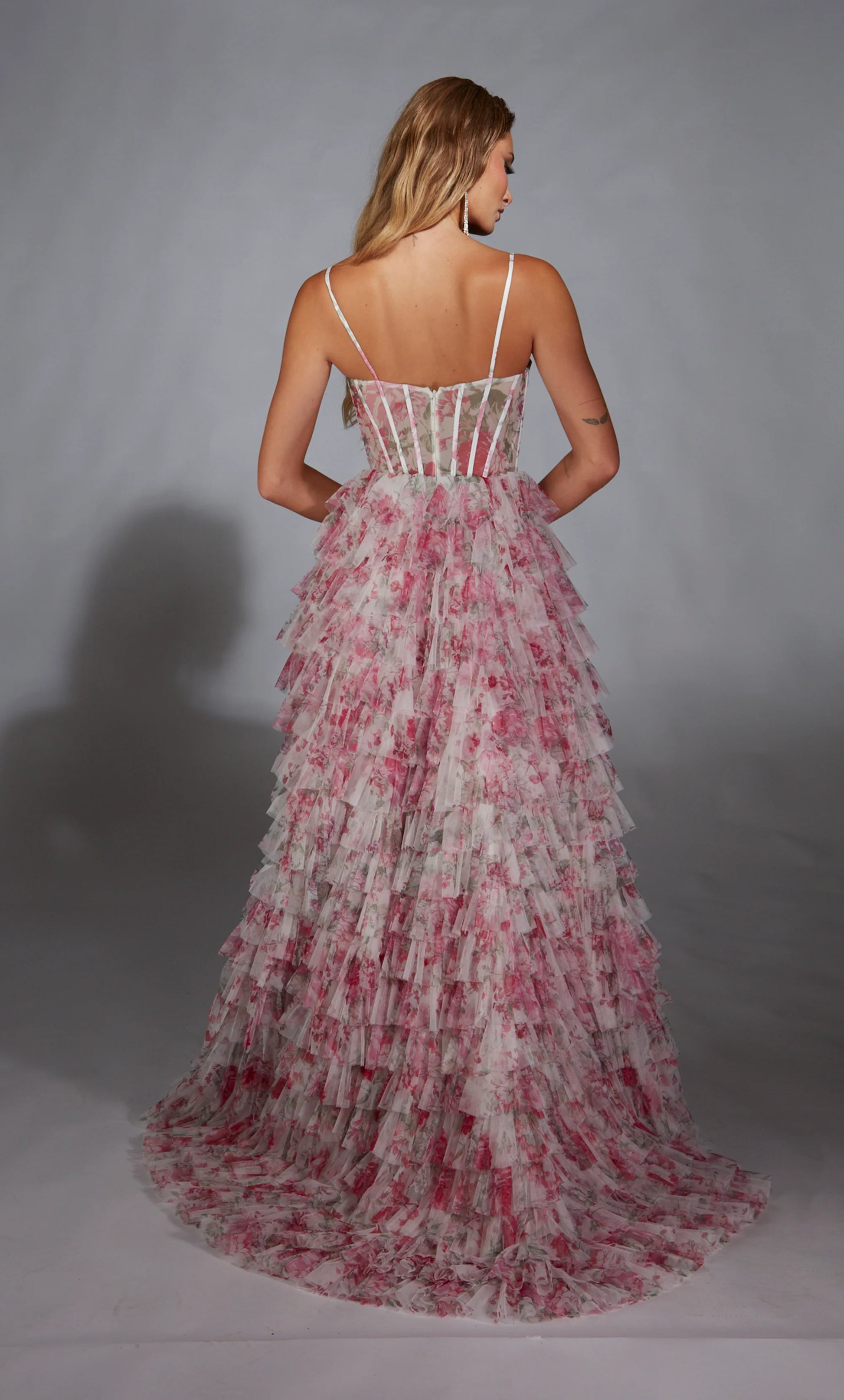cowl corset dress Satin Corset-Style Cowl Neck Evening Dress