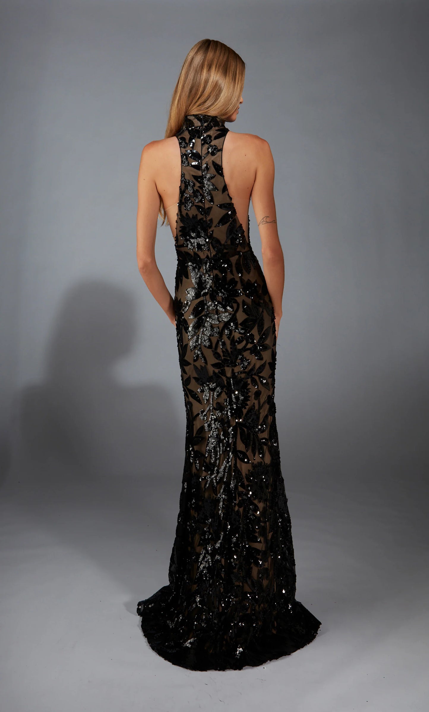 Alyce 61979 Long High Slit Straight Dress