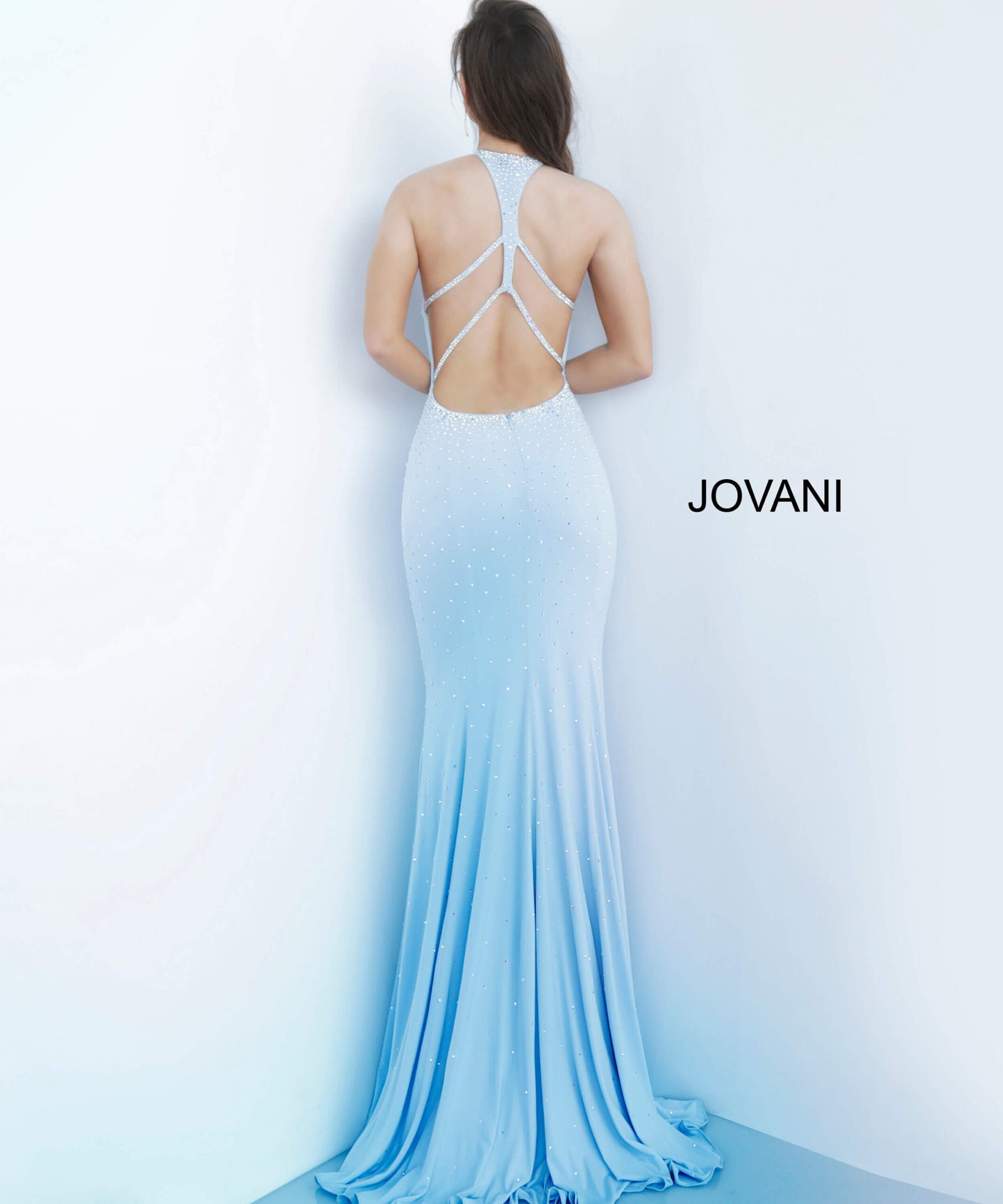 Jovani 67101 Beaded Jersey Jovani Dress
