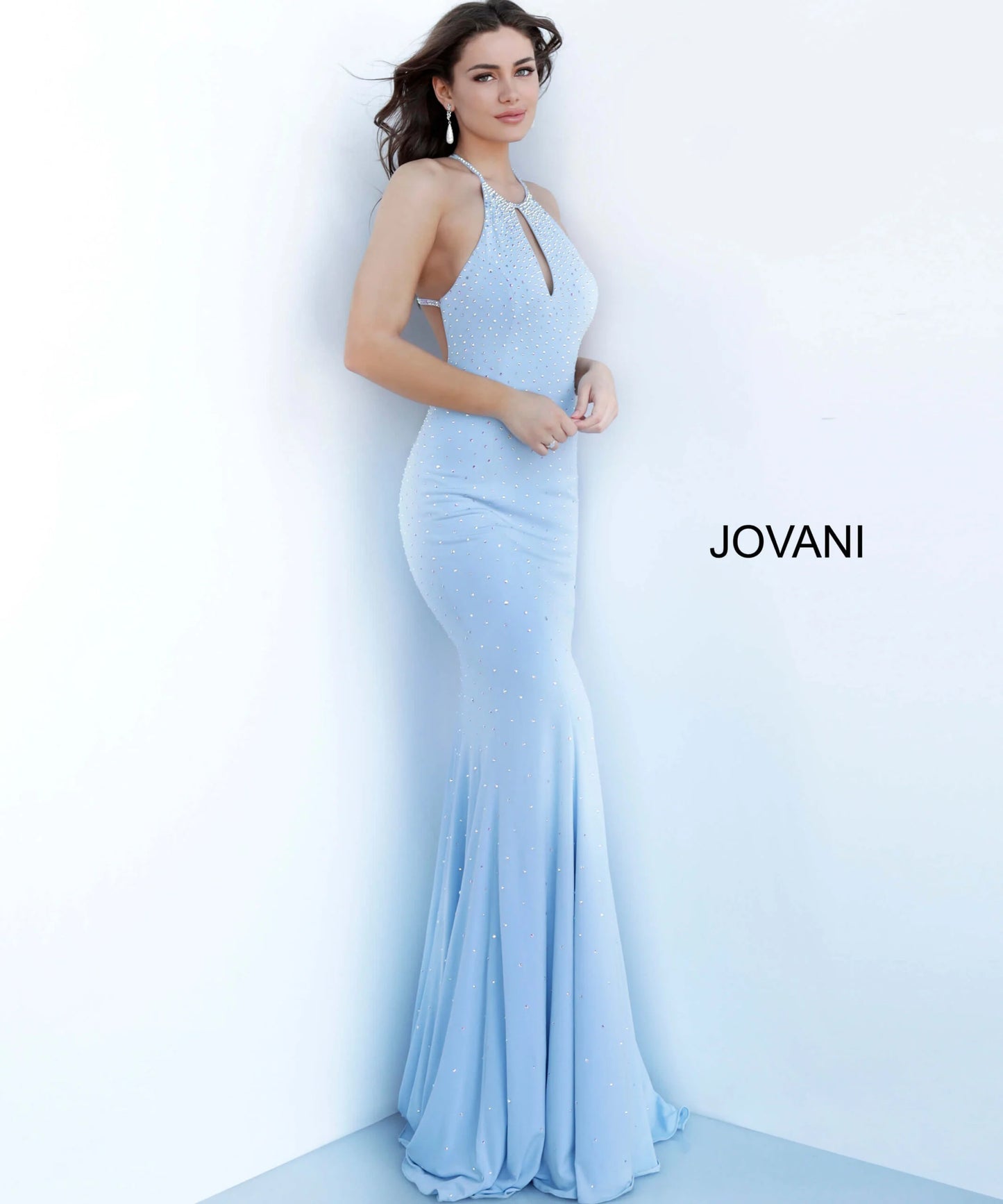 Jovani 67101 Beaded Jersey Jovani Dress