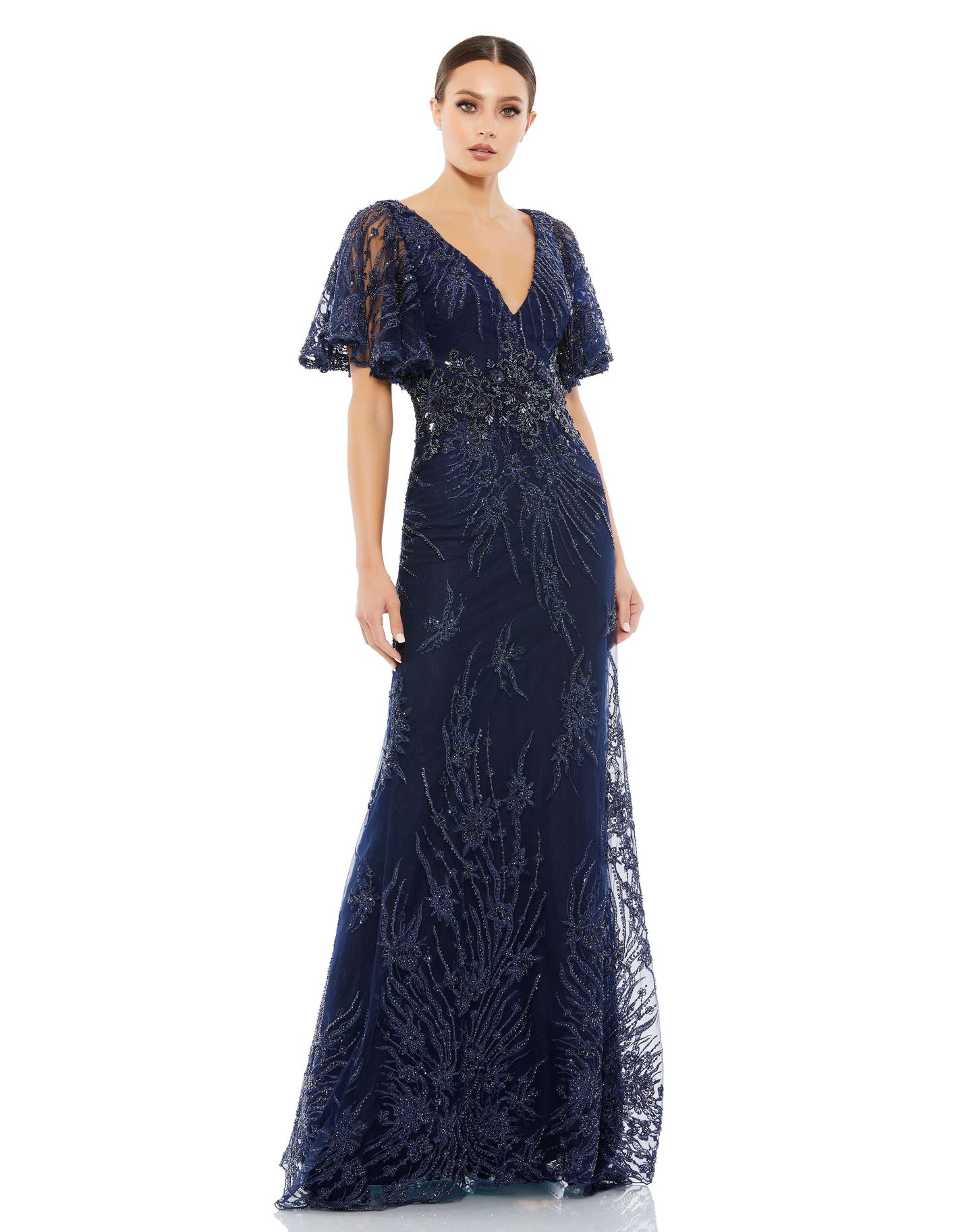 Mac Duggal 67493 B Chic Fashions Long Dress Evening Gowns