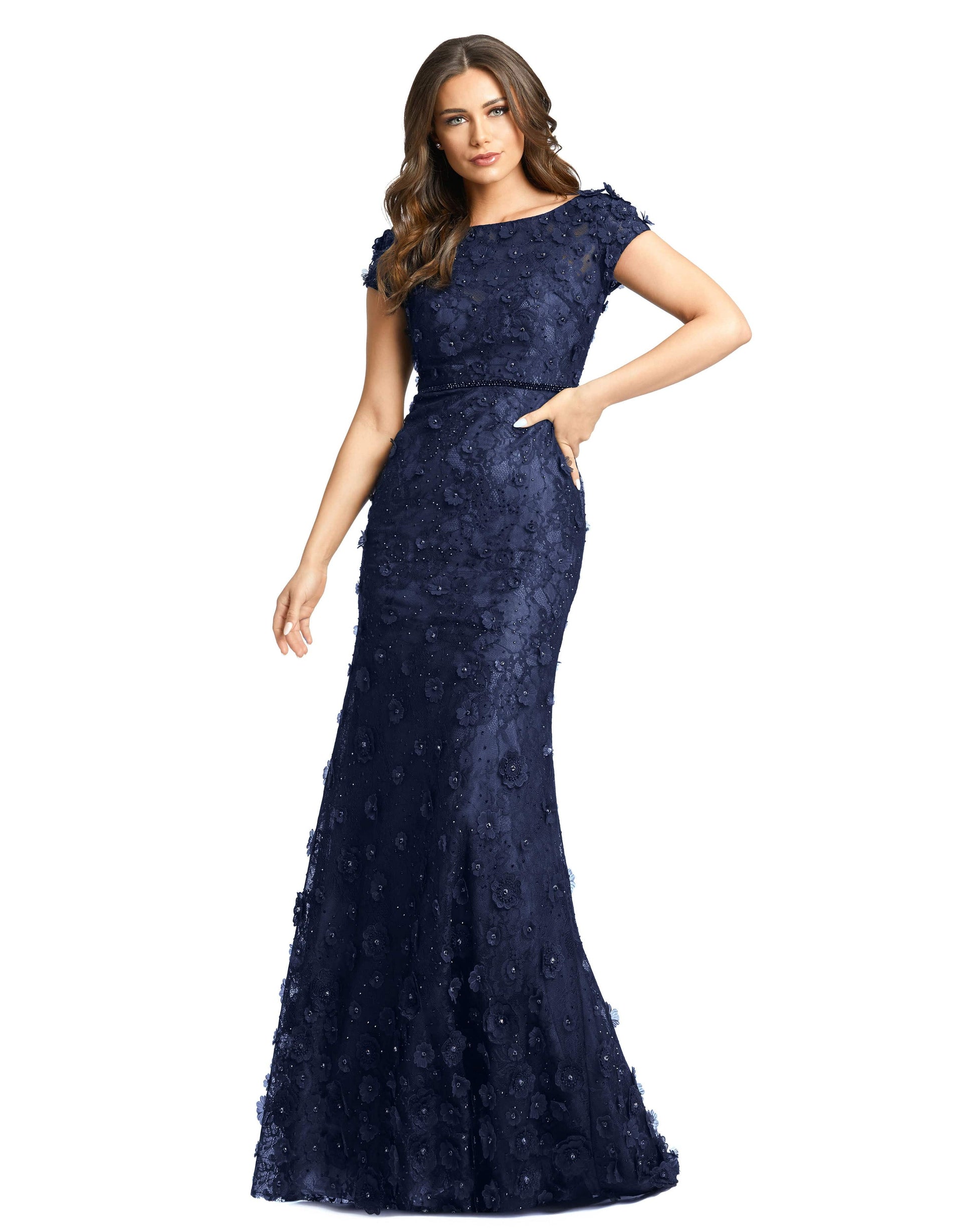 Mac Duggal 67711 B Chic Fashions Long Dress Evening Gowns