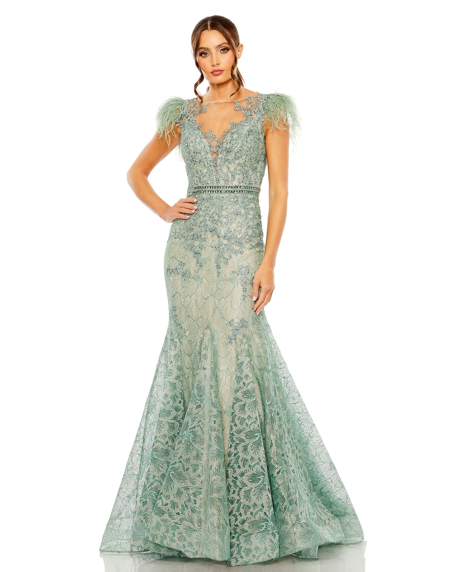 Mac Duggal 79230 B Chic Fashions Long Dress Evening Gowns