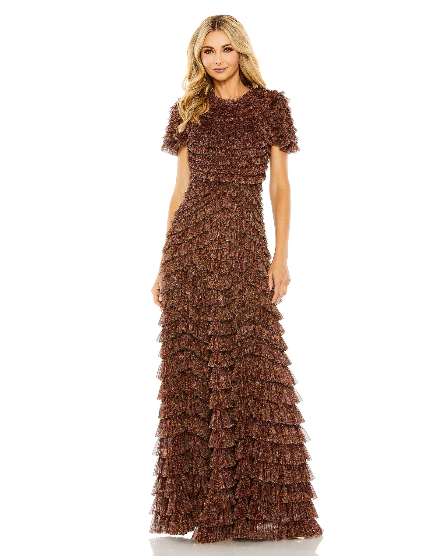 Mac Duggal 8042 B Chic Fashions Long Dress Evening Gowns