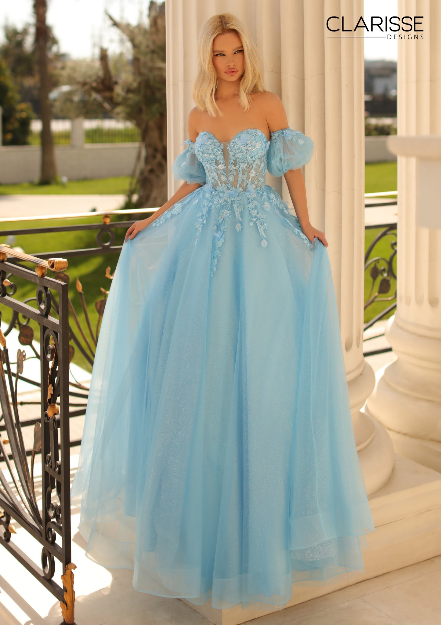 Clarisse 810721 B Chic Fashions Long Dress Evening Gowns