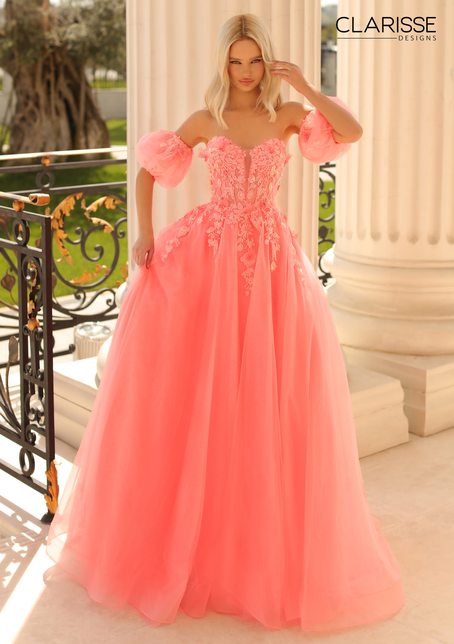 Clarisse 810721 B Chic Fashions Long Dress Evening Gowns