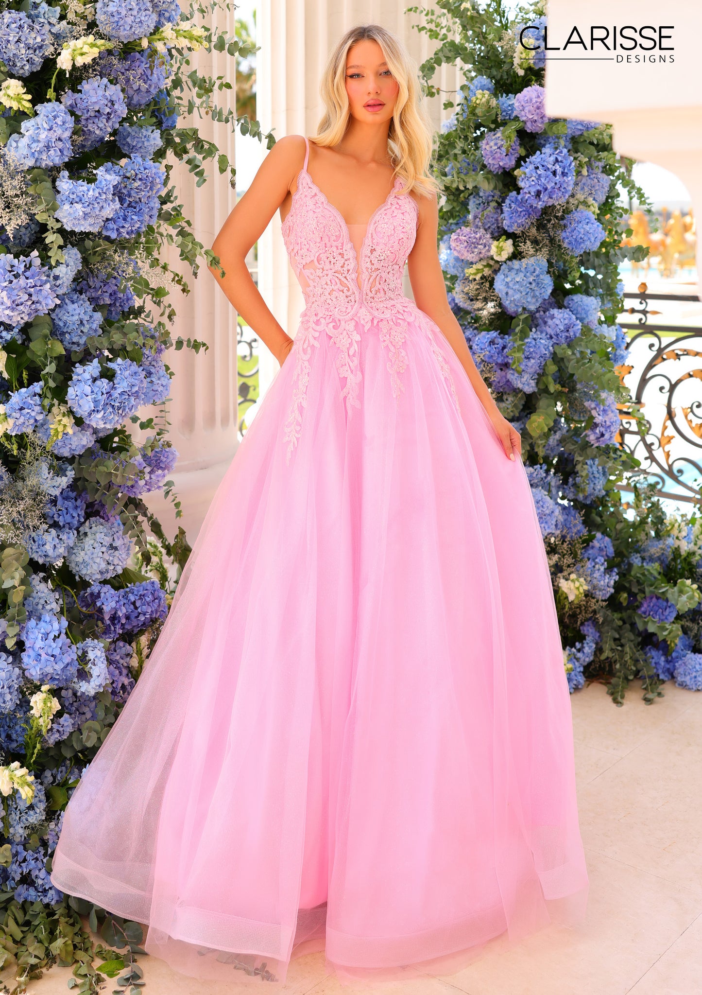 Clarisse 810784 B Chic Fashions Long Dress Evening Gowns