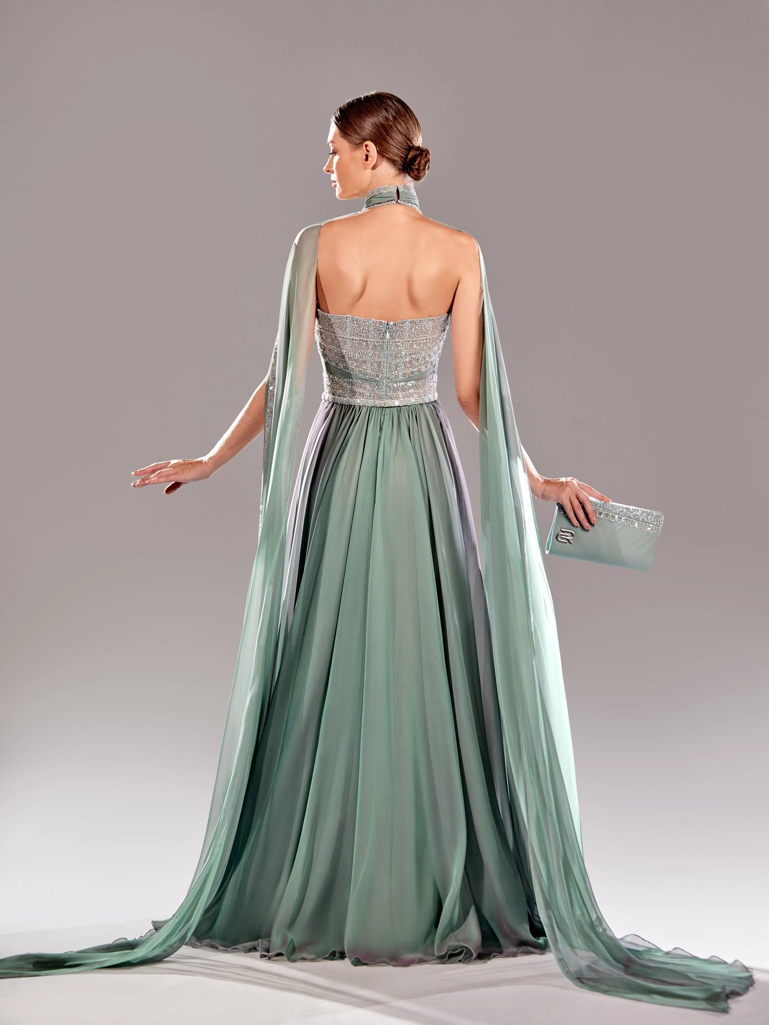 red bridesmaid dresses and groomsmen White Bells of Reverie Gown– Teuta Matoshi main image 1