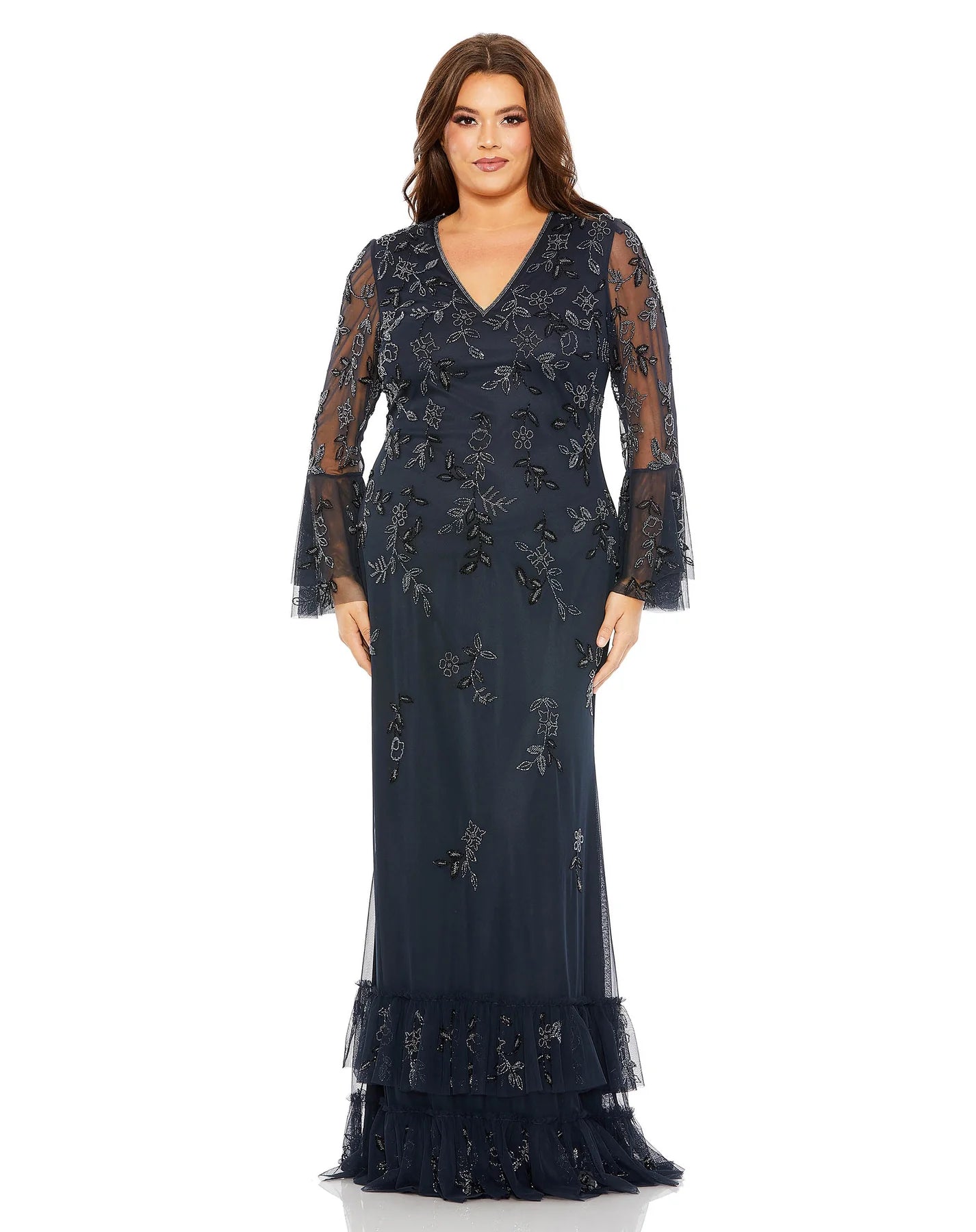 Mac Duggal 9239 B Chic Fashions Long Dress Evening Gowns