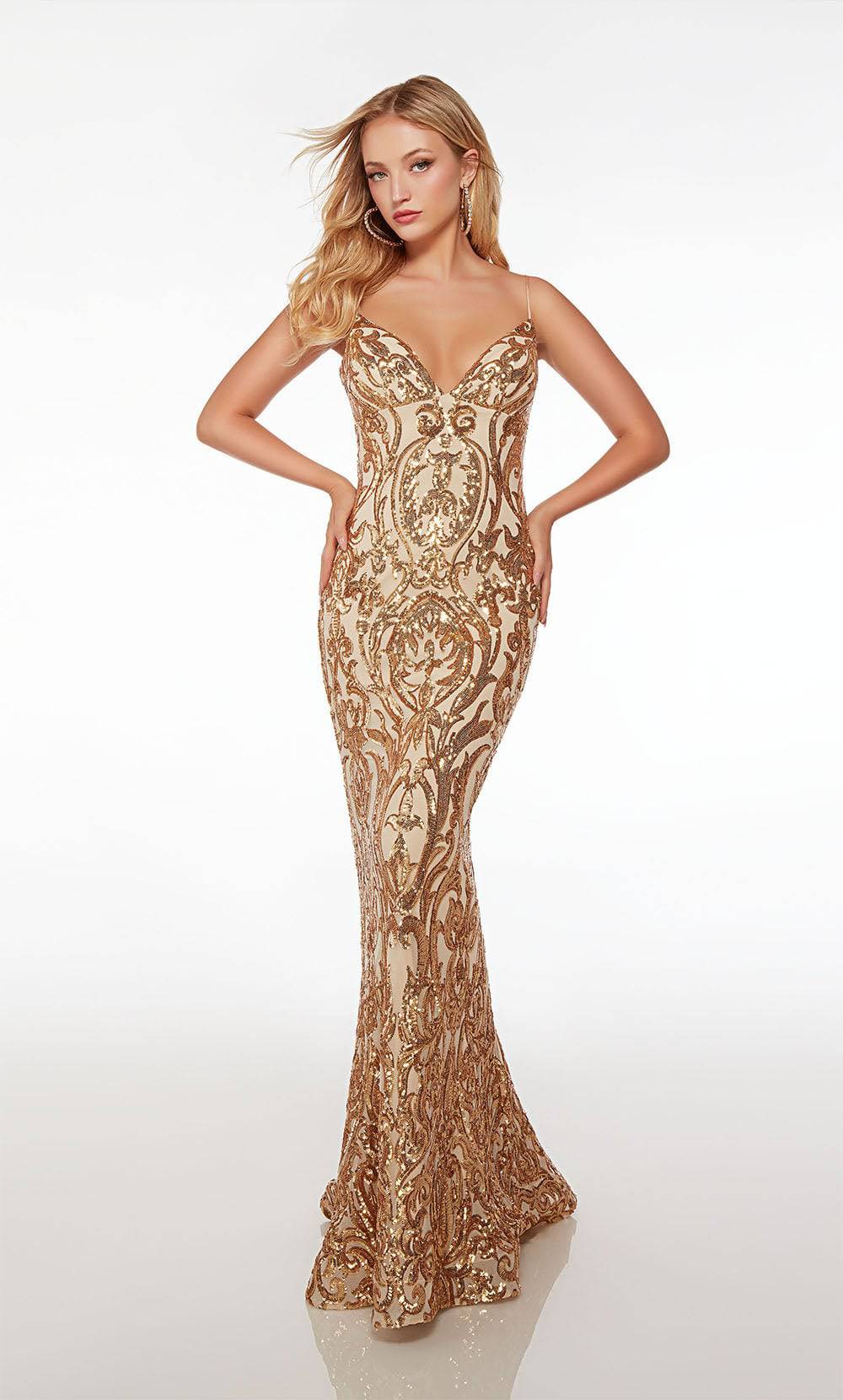 Alyce-61677-Spaghetti-Strap-Neckline-Lace-up-Back-Paisley-Pattern-Sequins-Mermaid-Gold-Evening-Dress-B-Chic-Fashions-Prom-Dress