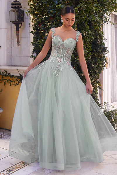 Andrea-and-Leo-A1258-Sweetheart-Neckline-Midrise-Back-Sweep-Train-Tulle-A-Line-Dusty-Sage-Evening-Dress-B-Chic-Fashions-Prom-Dress